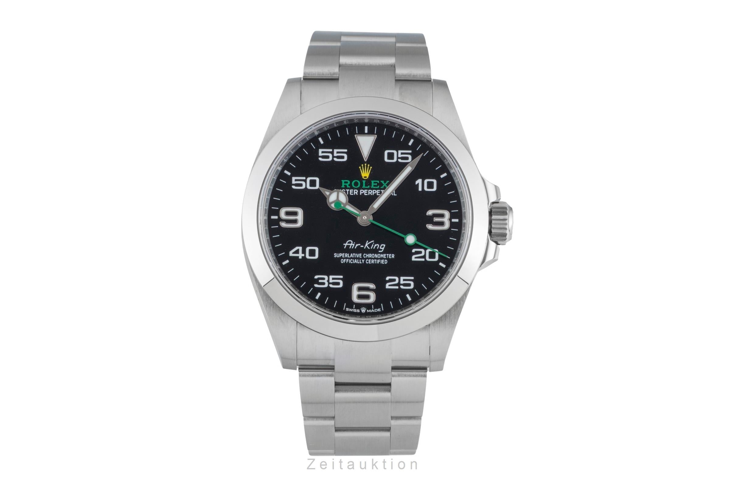 Rolex Air King Automatik Oyster Edelstahl Herrenuhr Ref. 126900 B&P 2023 [2602924]