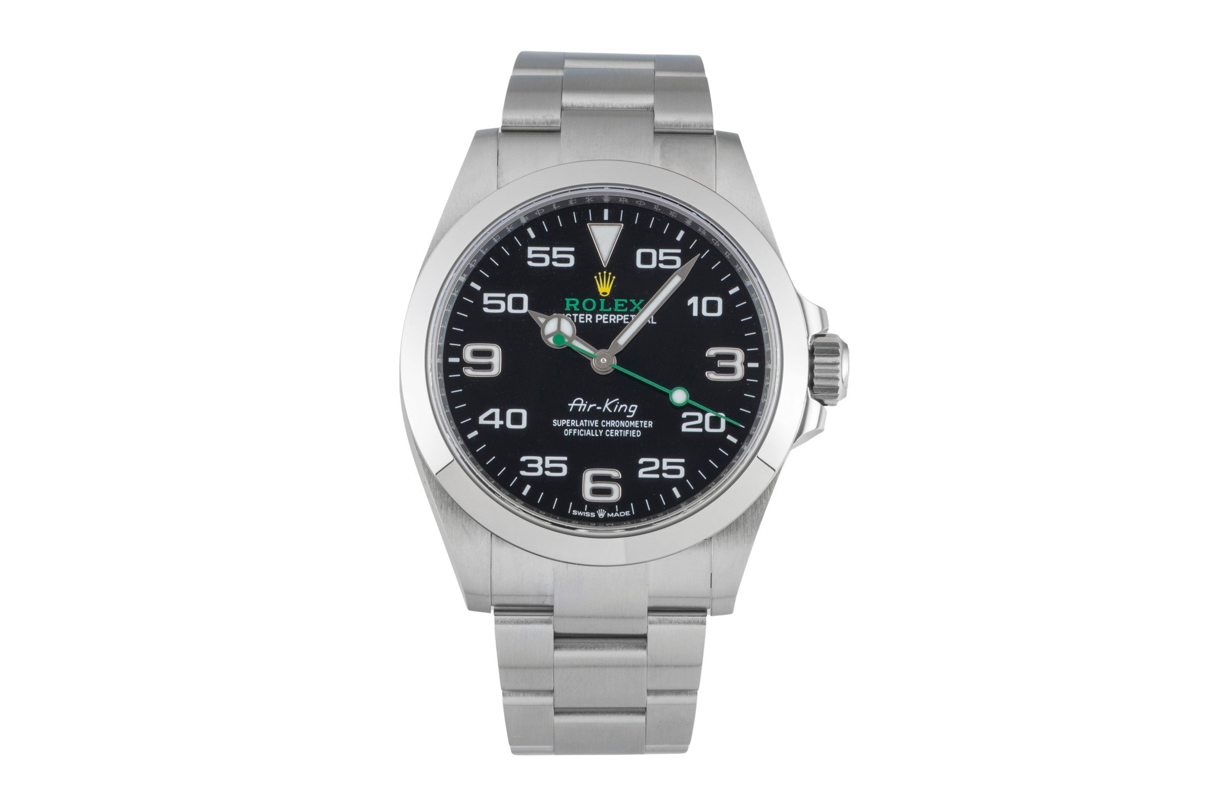 Rolex Air King steel automatic men's watch 126900  [2602924]