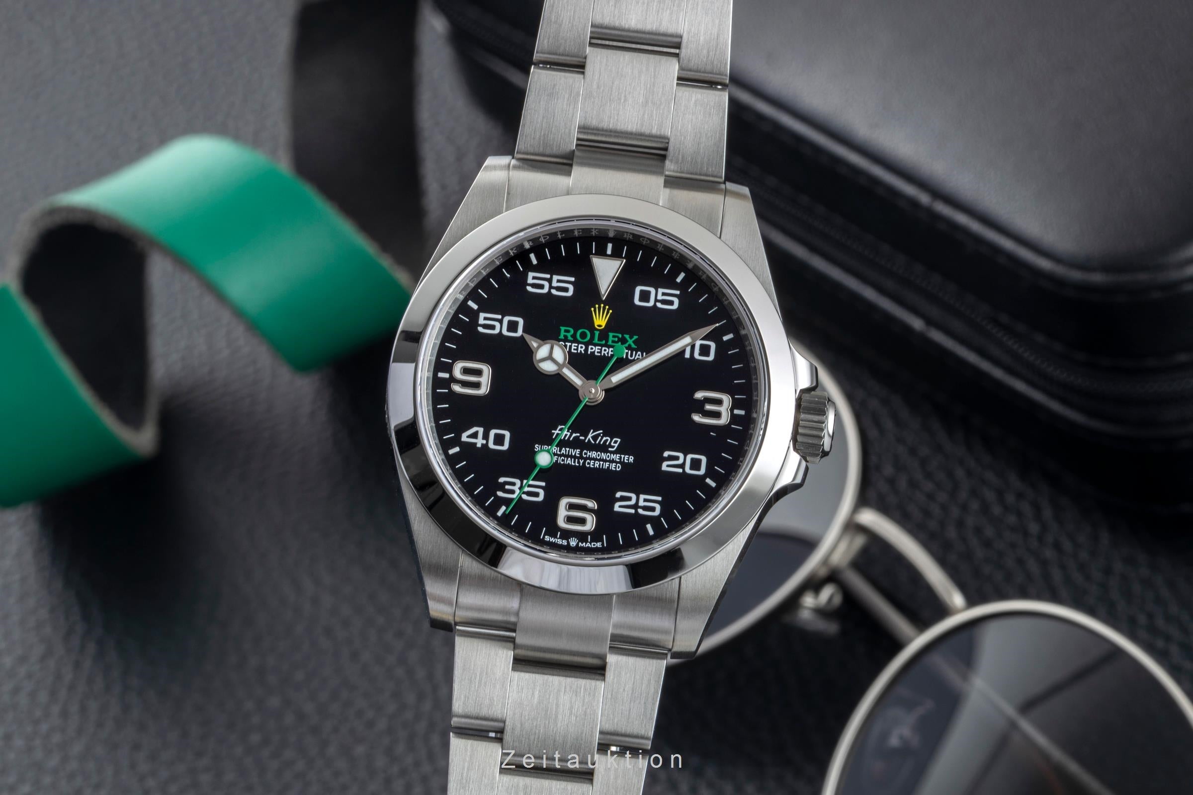 Rolex Air King steel automatic men's watch 126900  [2602924]