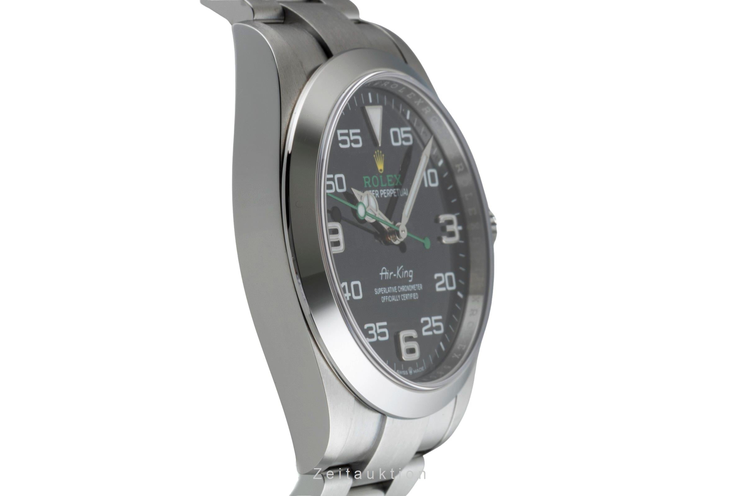 Rolex Air King Automatik Oyster Edelstahl Herrenuhr Ref. 126900 B&P 2023 [2602924]