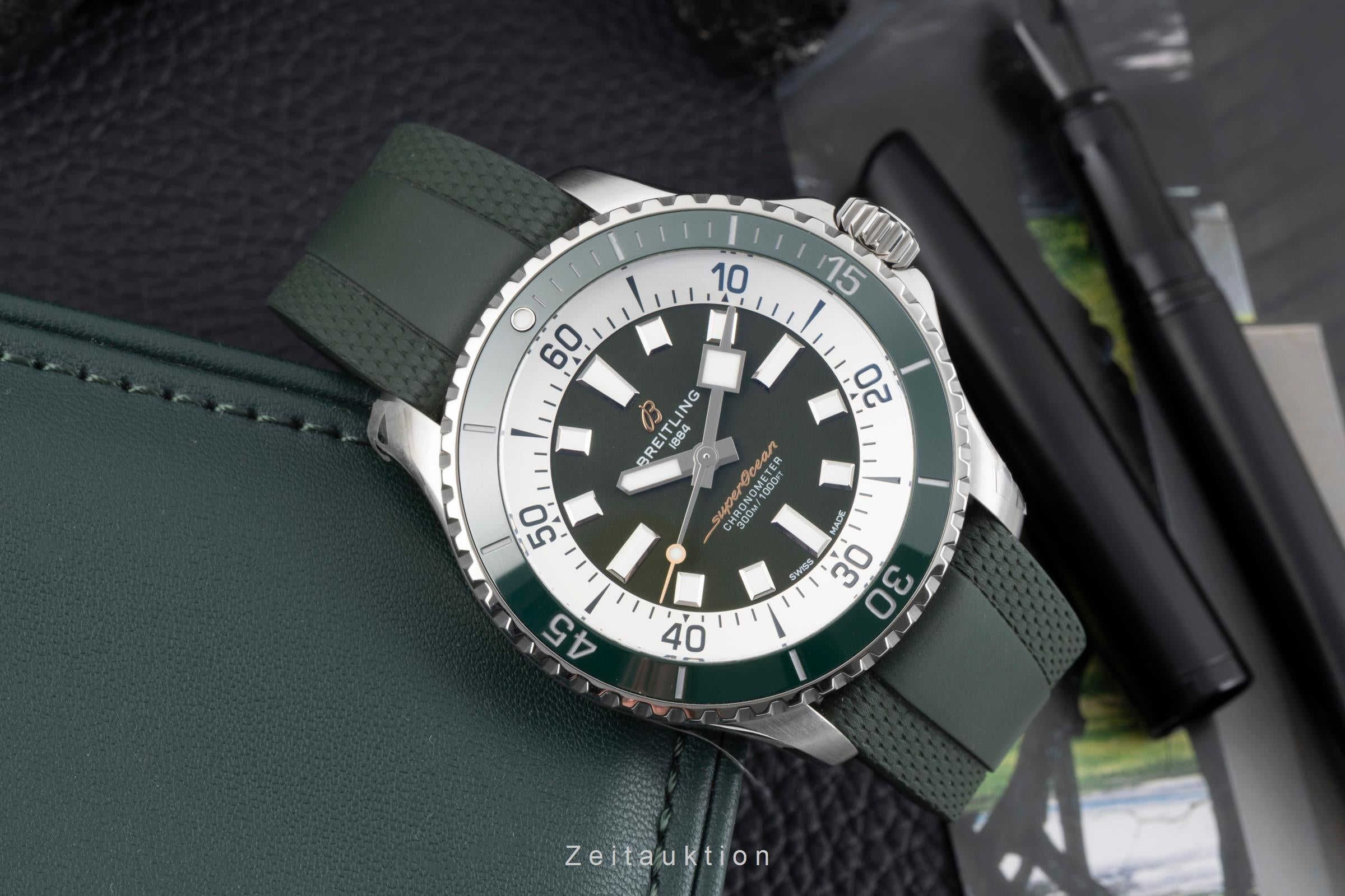 Breitling Superocean Automatik 44 Herrenuhr Ref. A17376A31L1S1 B&P NP: 5450,-€ [2602926]