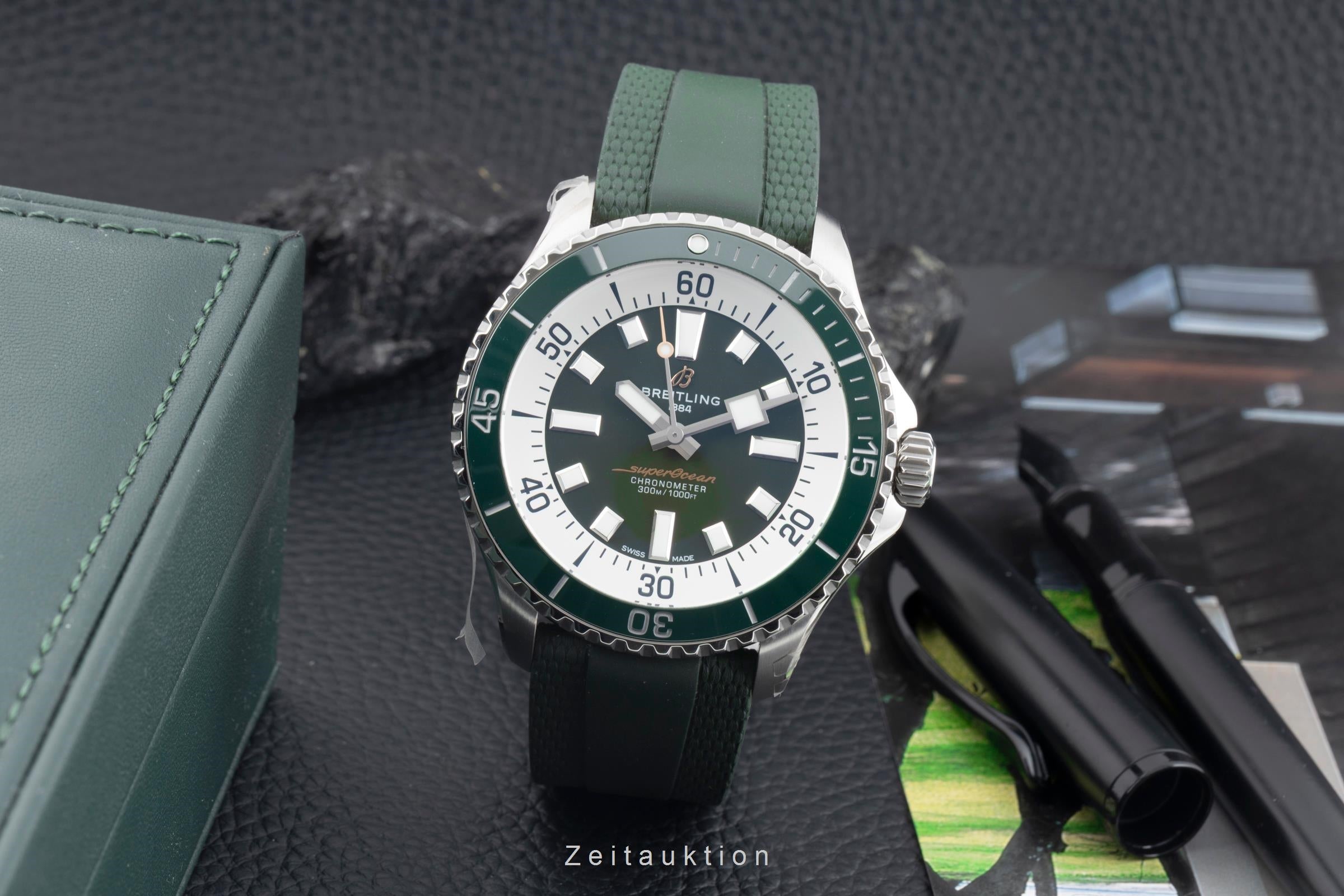 Breitling Superocean Automatik 44 Herrenuhr Ref. A17376A31L1S1 B&P NP: 5450,-€ [2602926]