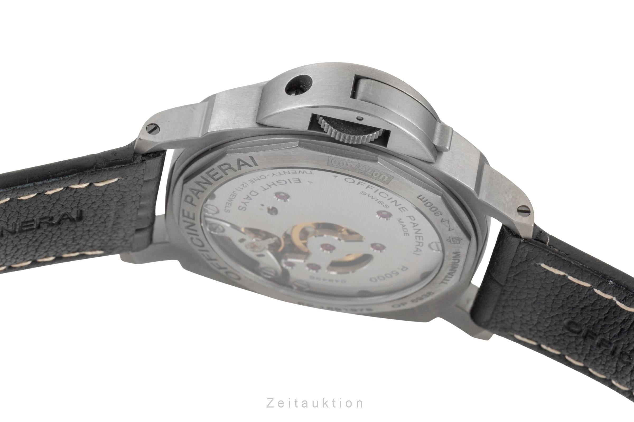 Panerai Luminor  titanium manual winding men's watch PAM00562  [2602927]