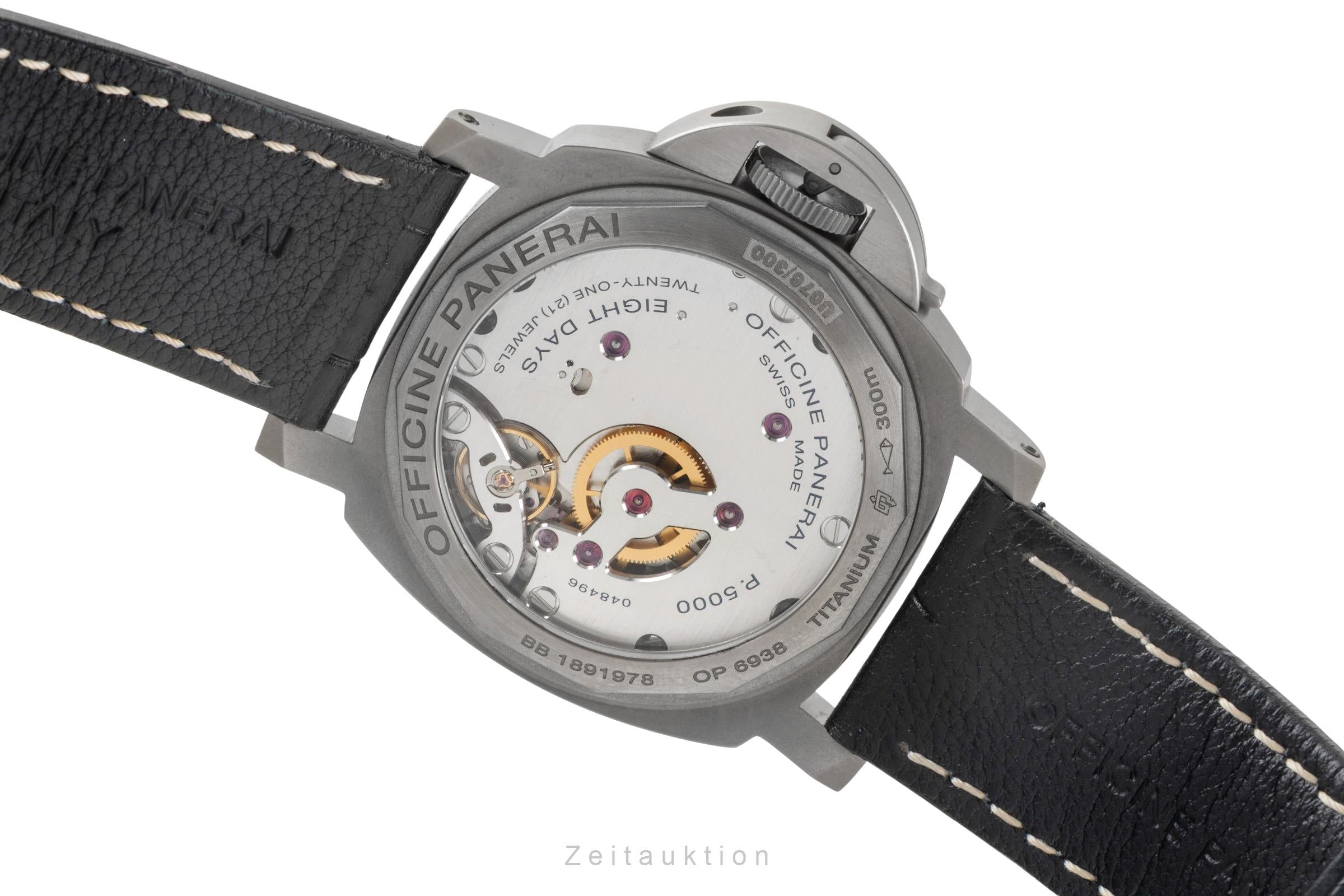 Panerai Luminor  titanium manual winding men's watch PAM00562  [2602927]
