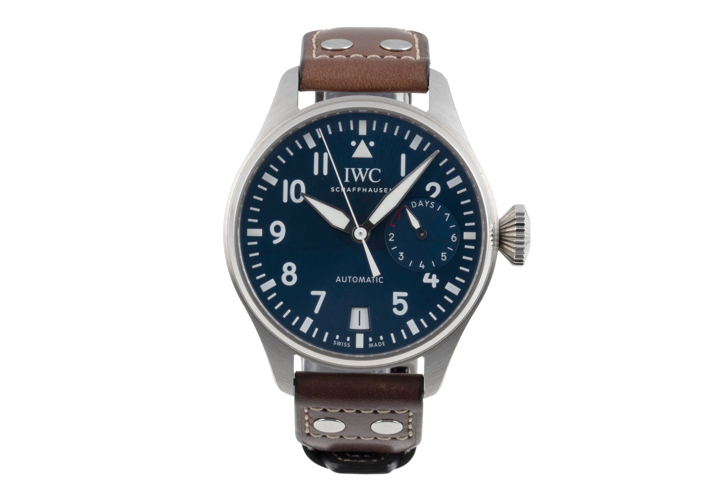 IWC Big Pilot Stahl Automatik Le Petit Prince Herrenuhr Ref. IW501002 B&P 2023 [2602928]