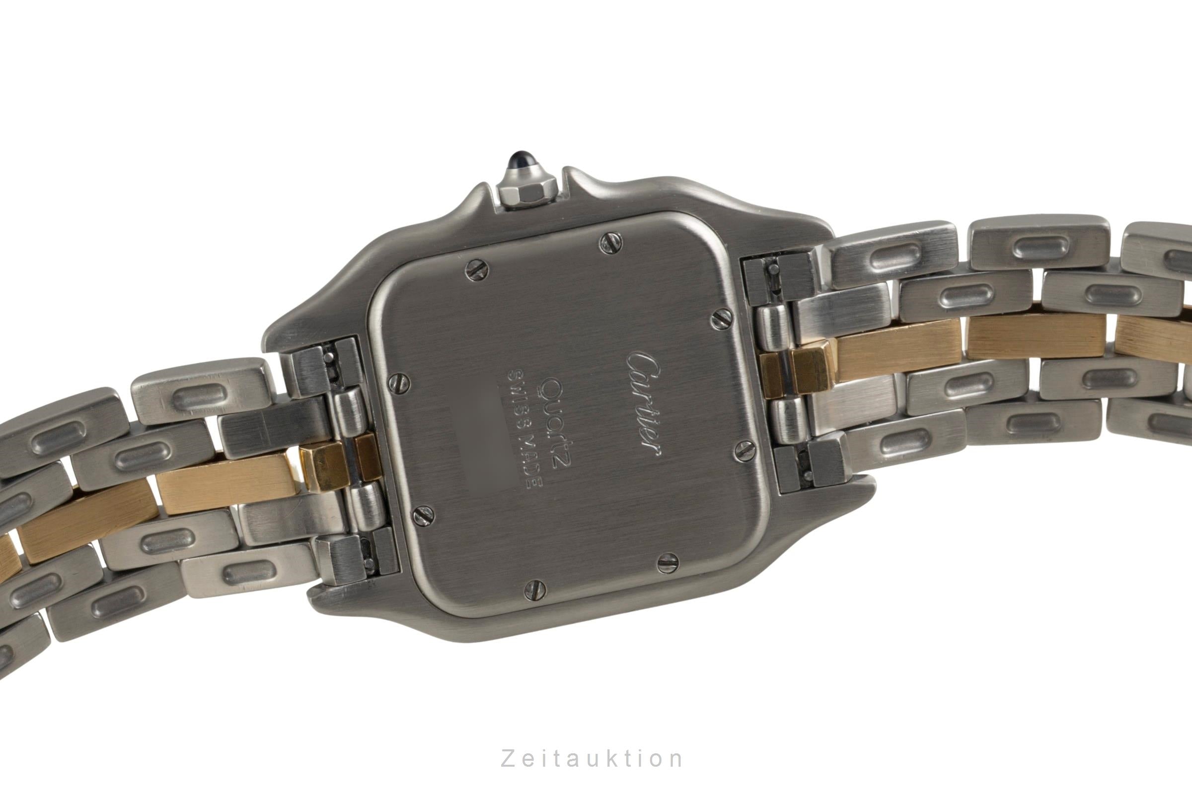 Cartier Panthere acero / oro cuarzo reloj para damas  W25028B5, 187949 LP: 12100EUR  [2602930]