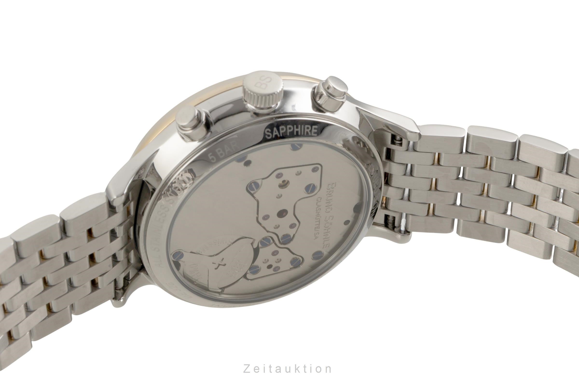 Bruno Söhnle Glashütte Bologna Chronograph cronografo acciaio quarzo orologio da donna 17-23238-250  [2602933]