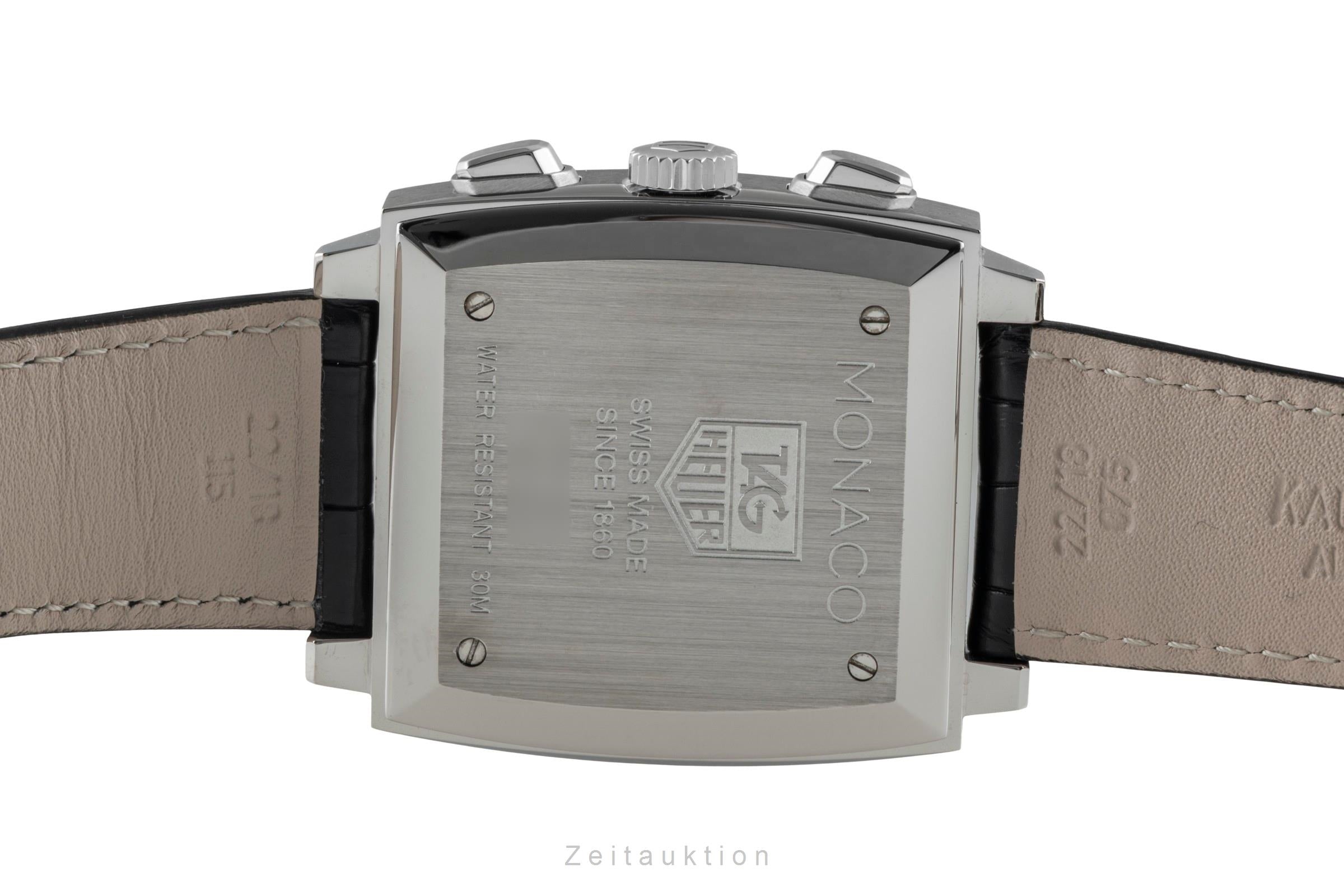 Tag Heuer Monaco chronograph steel automatic men's watch CW2113-0  [2602935]