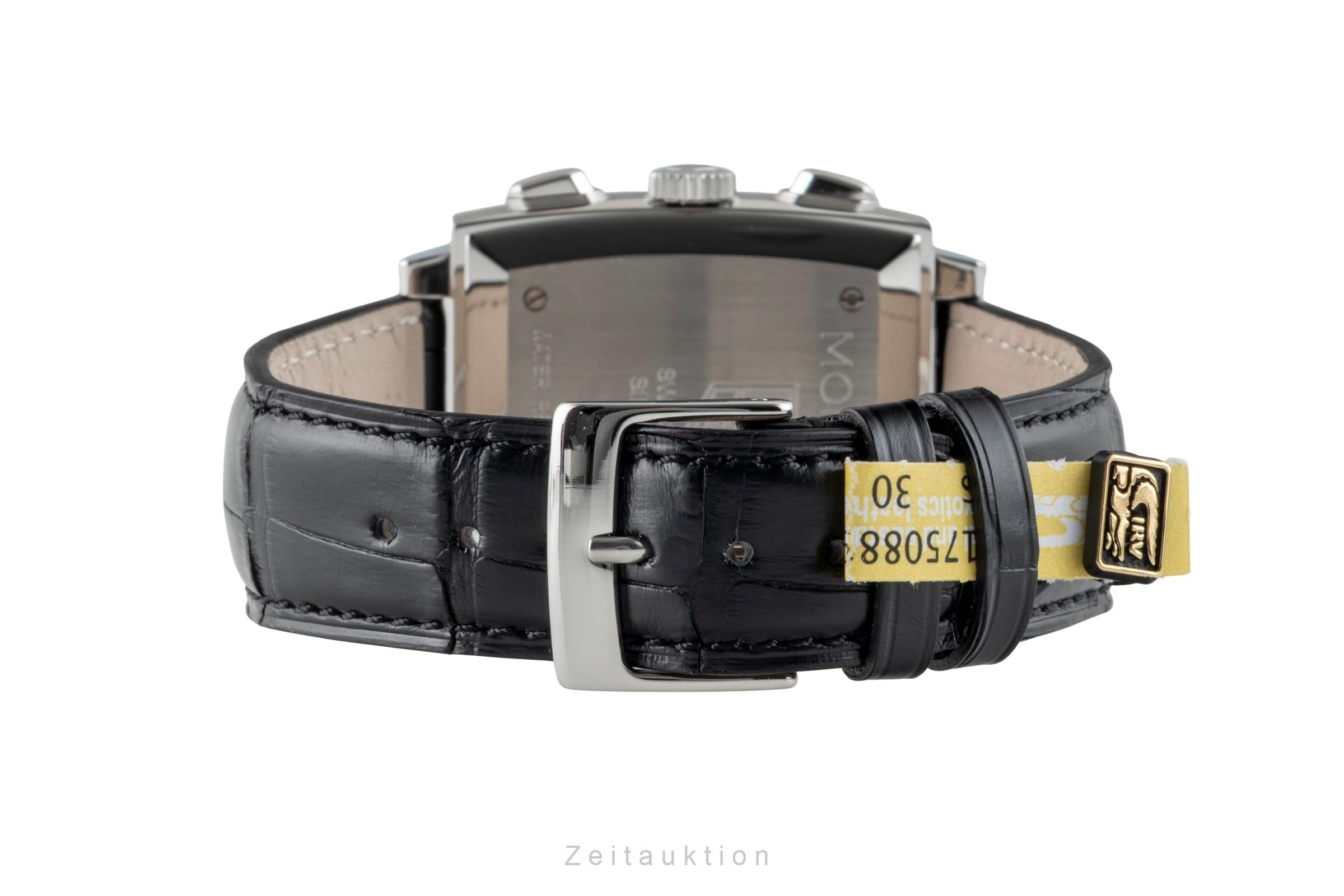 Tag Heuer Monaco chronograph steel automatic men's watch CW2113-0  [2602935]