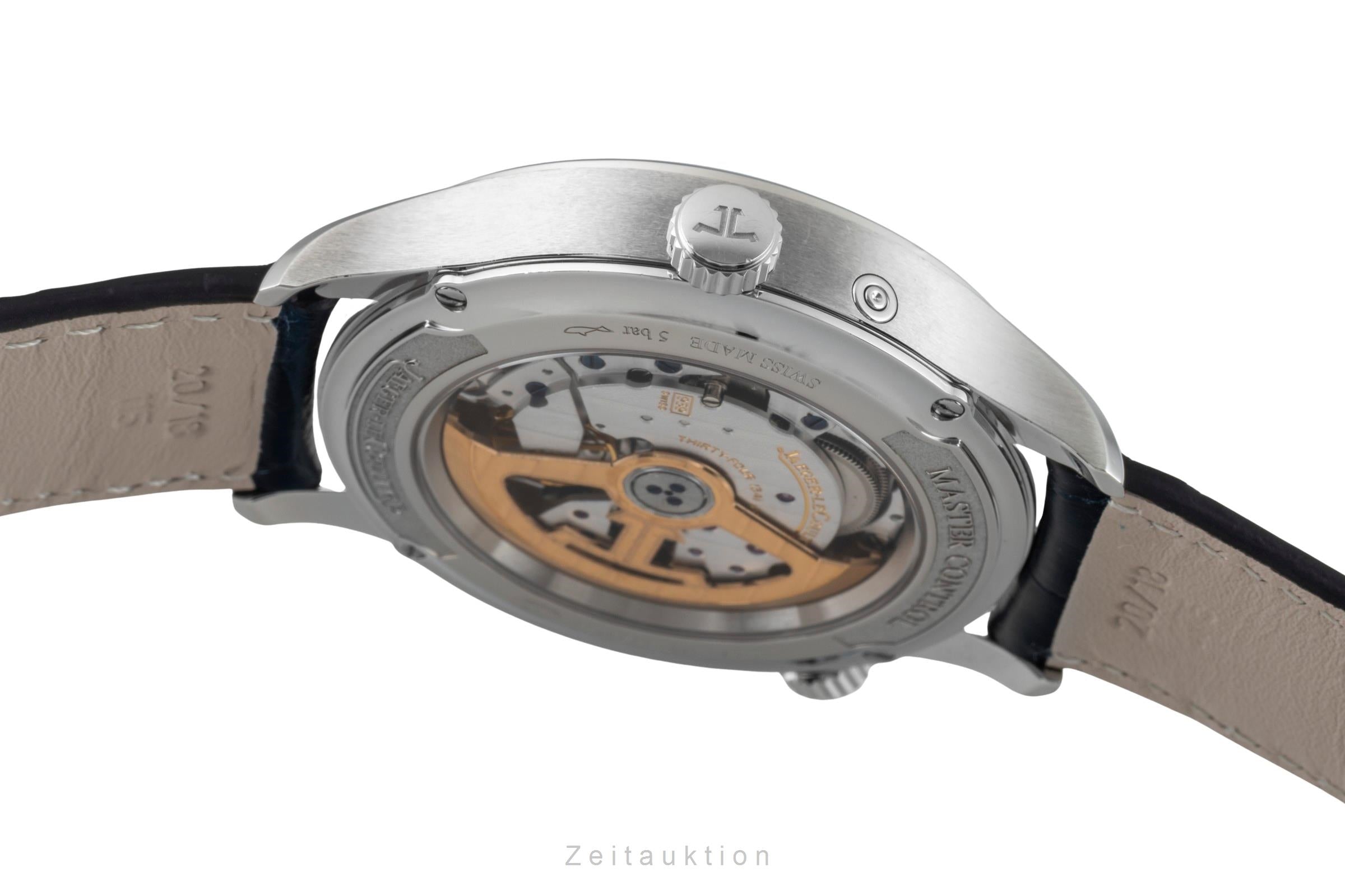 Jaeger LeCoultre Master Geographic steel automatic men's watch Q4128420, 830.8.A9.S  [2602938]
