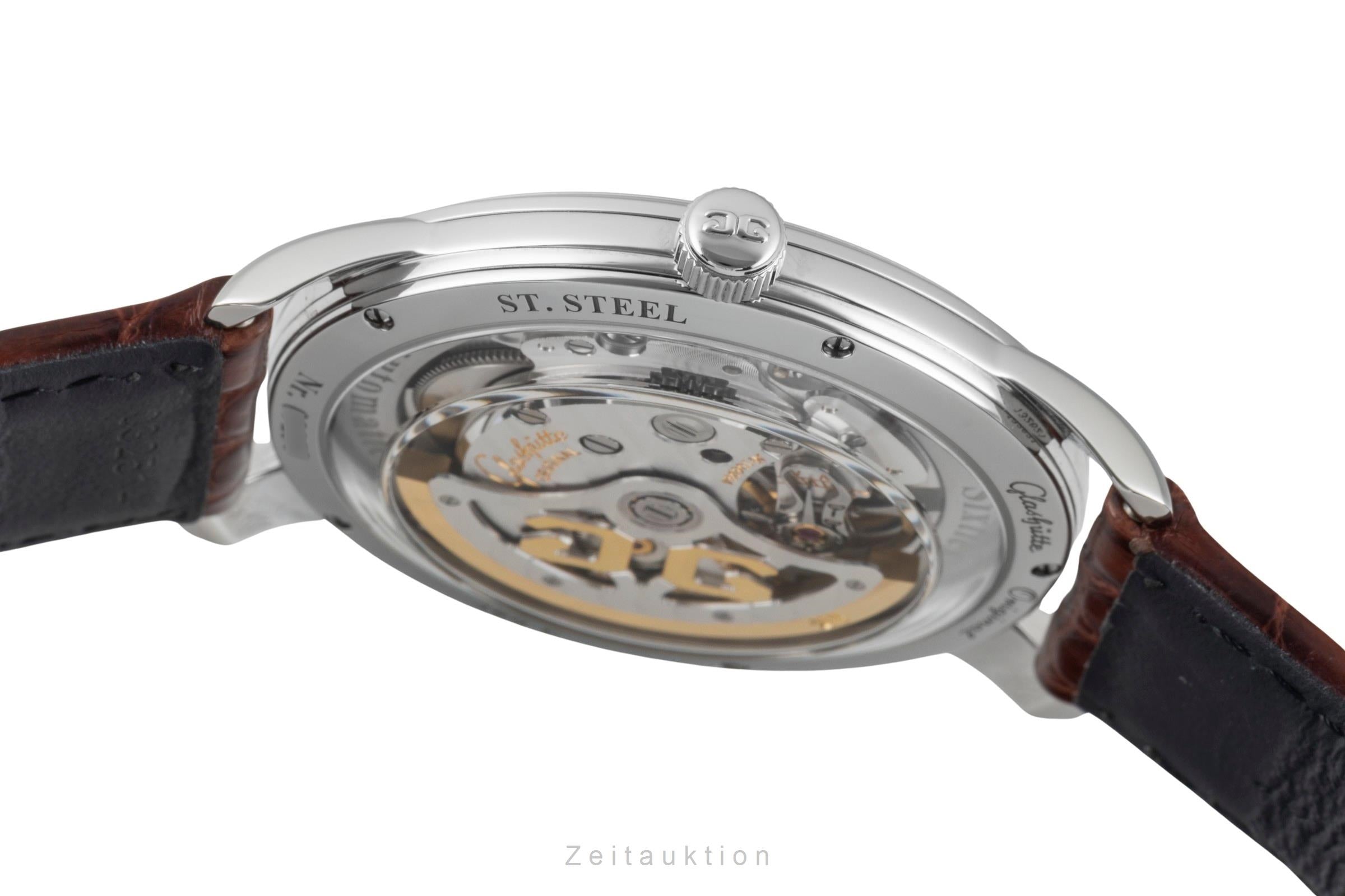 Glashütte Original Sixties Orange Automatik Ref. 1-39-52-13-02-04 B&P NP: 7100€ [2602940]