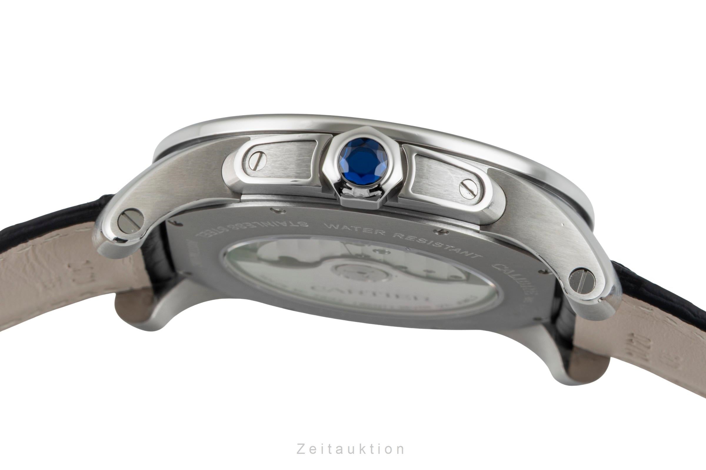Cartier Calibre de Cartier steel automatic men's watch W7100041  [2602941]