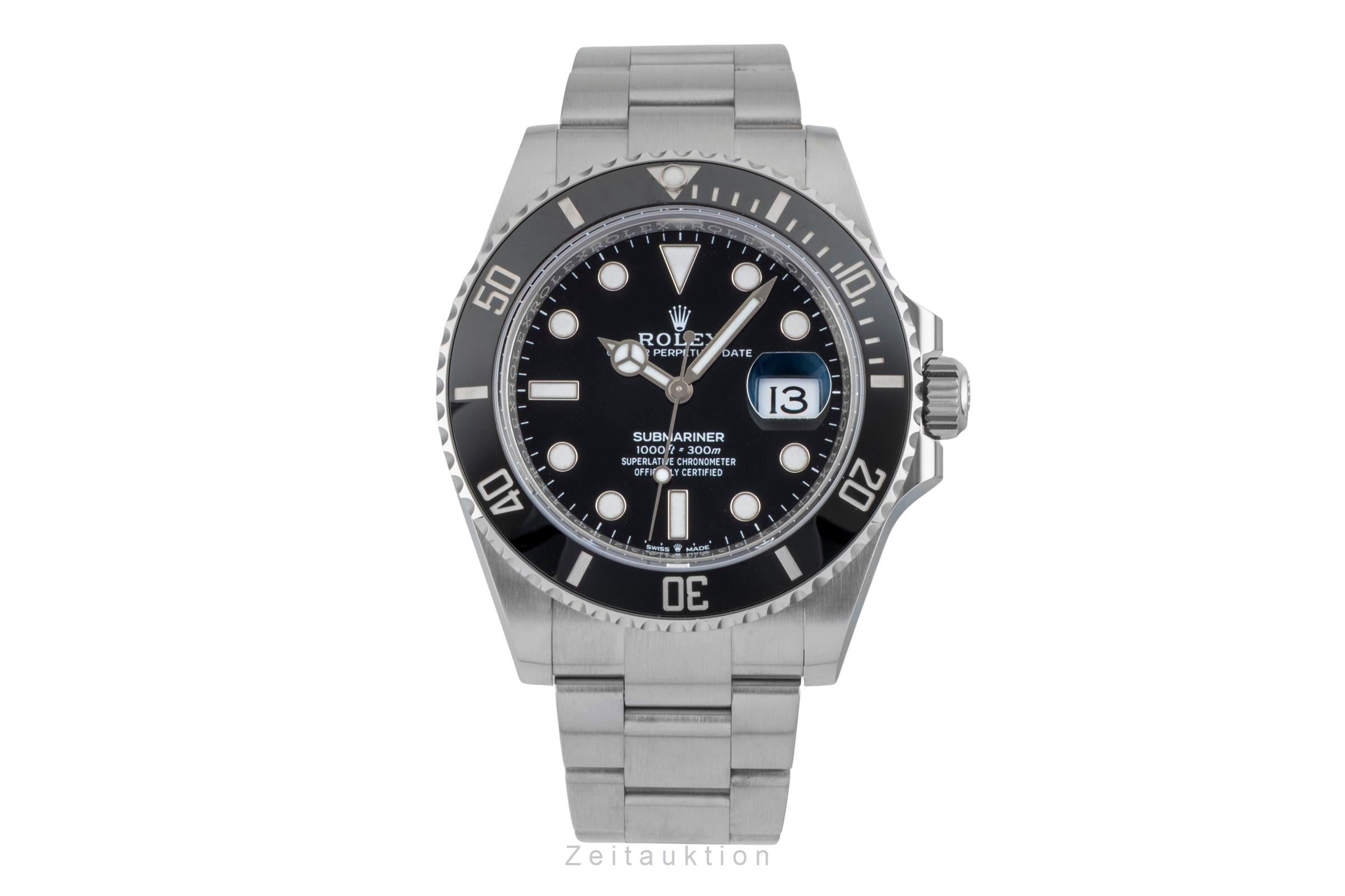 Rolex Submariner acciaio automatismo orologio da uomo 126610  [2602942]