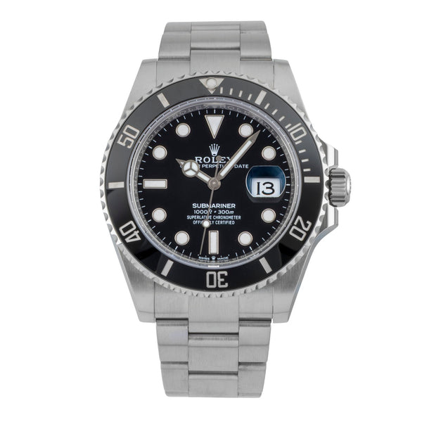 Rolex Submariner acciaio automatismo orologio da uomo 126610  [2602942]