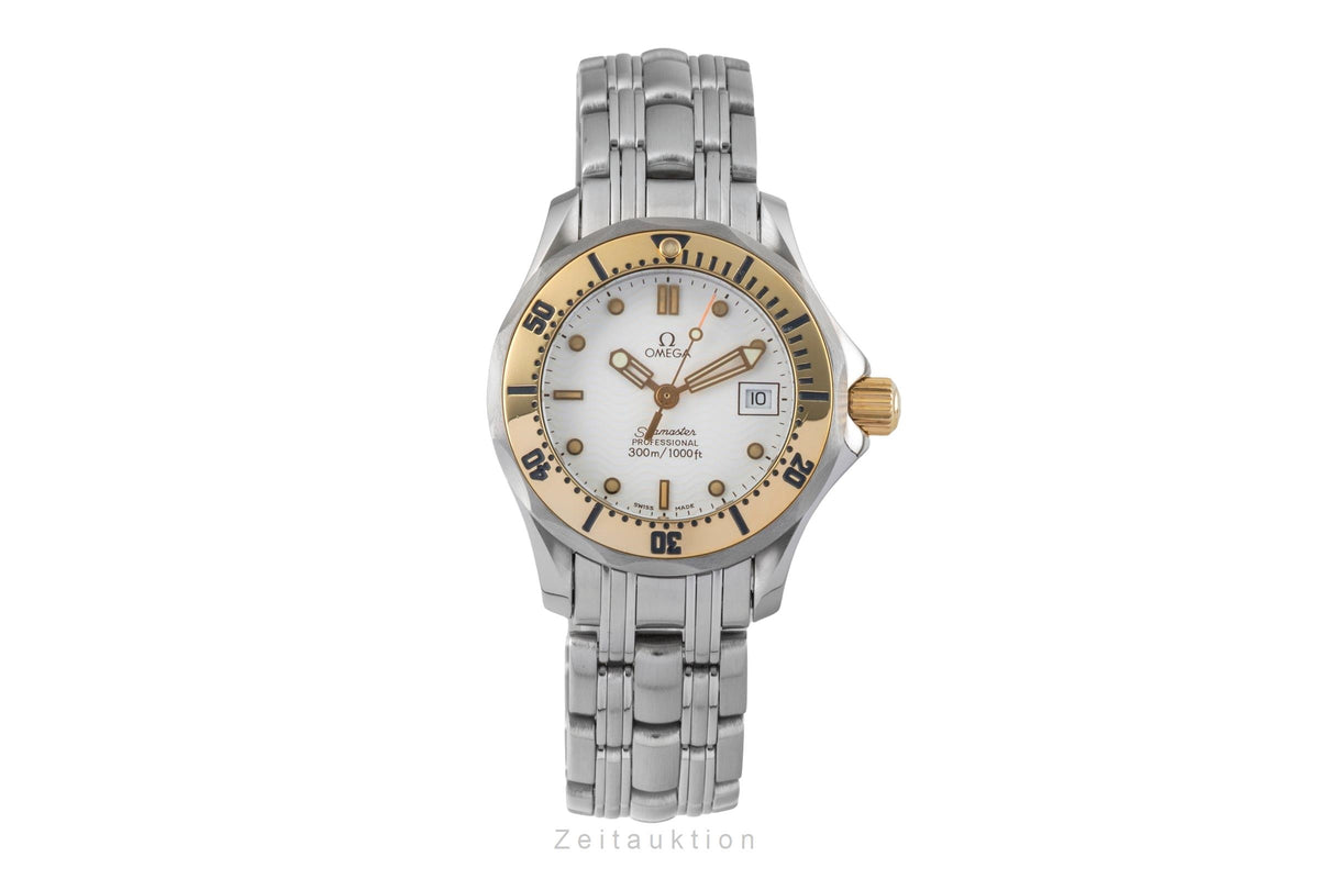 Omega Seamaster acero / oro cuarzo reloj para damas  2382.20.00  [2602947]