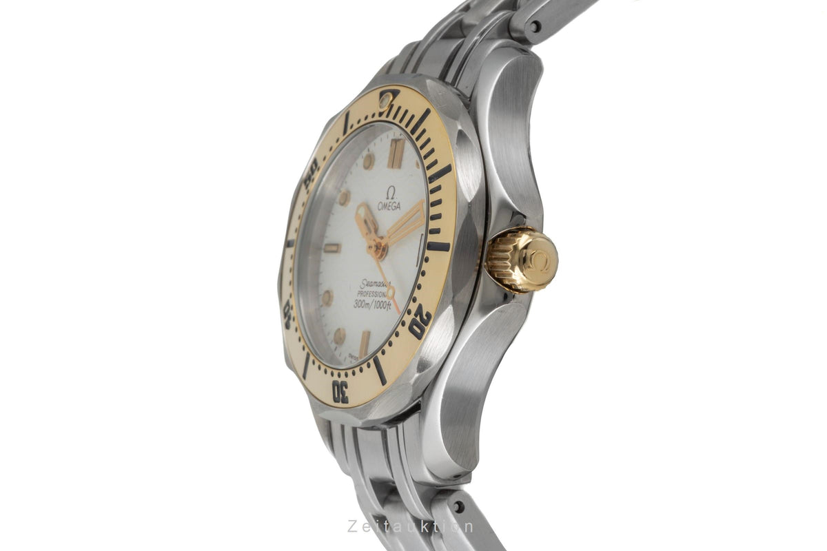 Omega Seamaster acero / oro cuarzo reloj para damas  2382.20.00  [2602947]