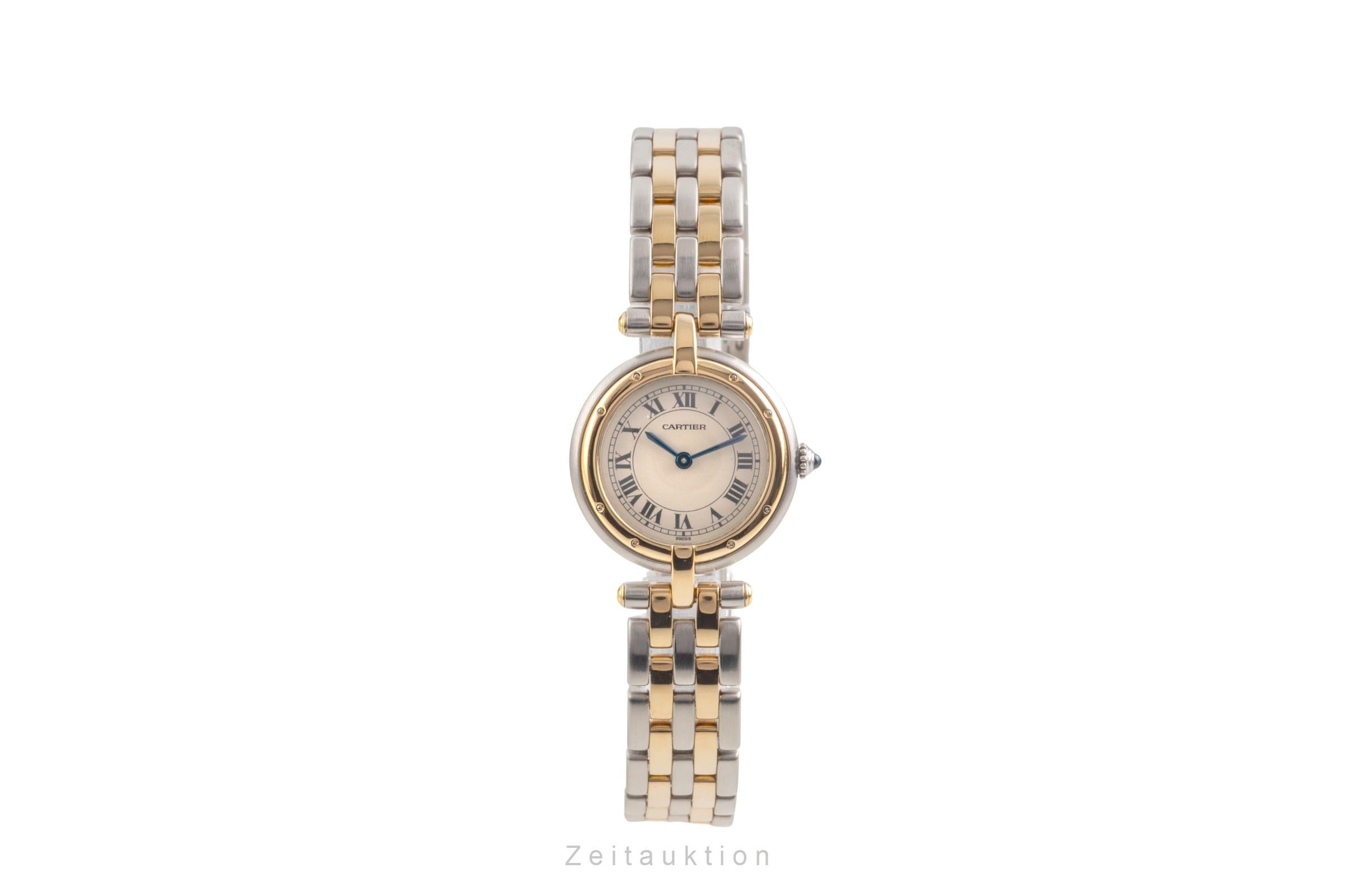 Cartier Panthere steel / gold quartz women's watch 1057920  [2602948]