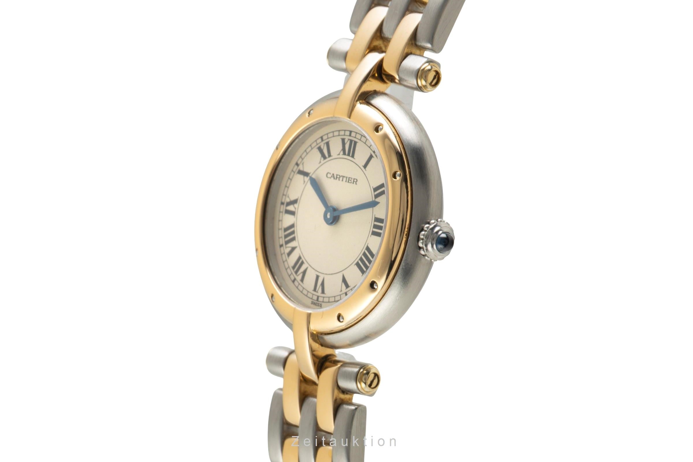Cartier Panthere steel / gold quartz women's watch 1057920  [2602948]