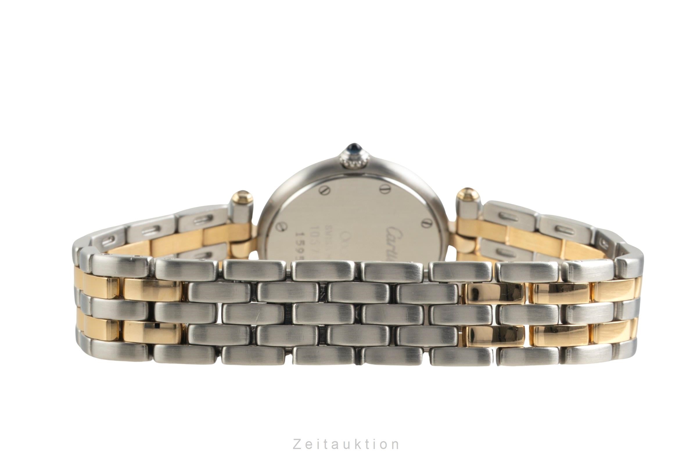 Cartier Panthere steel / gold quartz women's watch 1057920  [2602948]