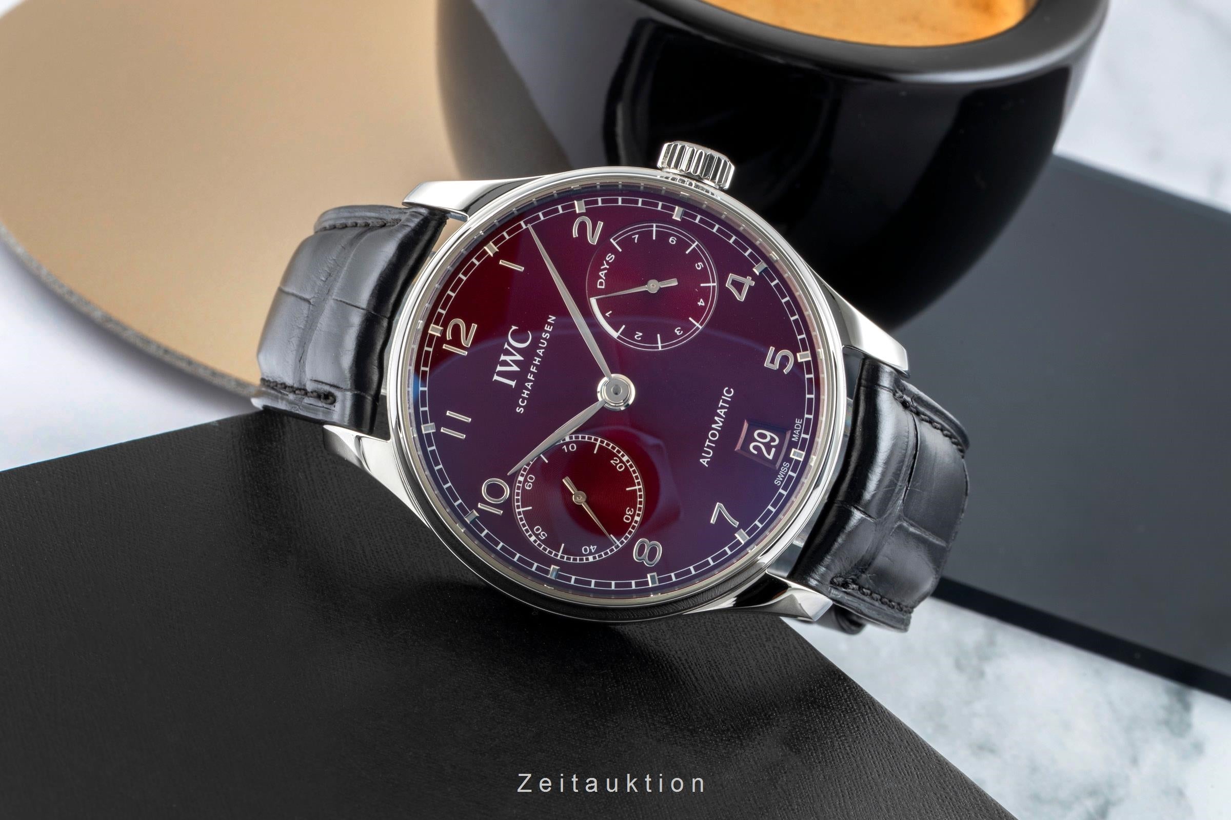 IWC Portugieser steel automatic men's watch IW500714  [2602949]