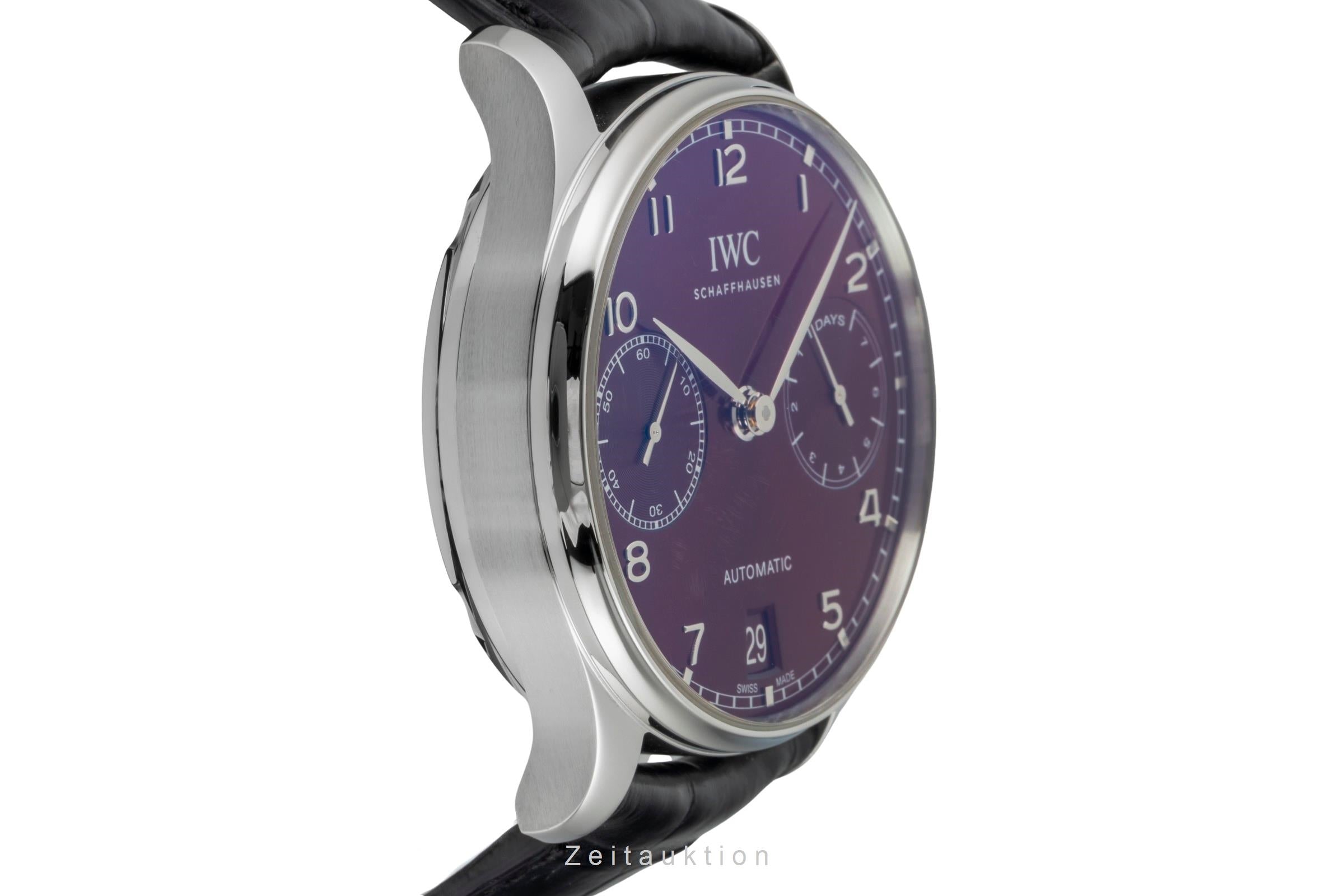 IWC Portugieser steel automatic men's watch IW500714  [2602949]