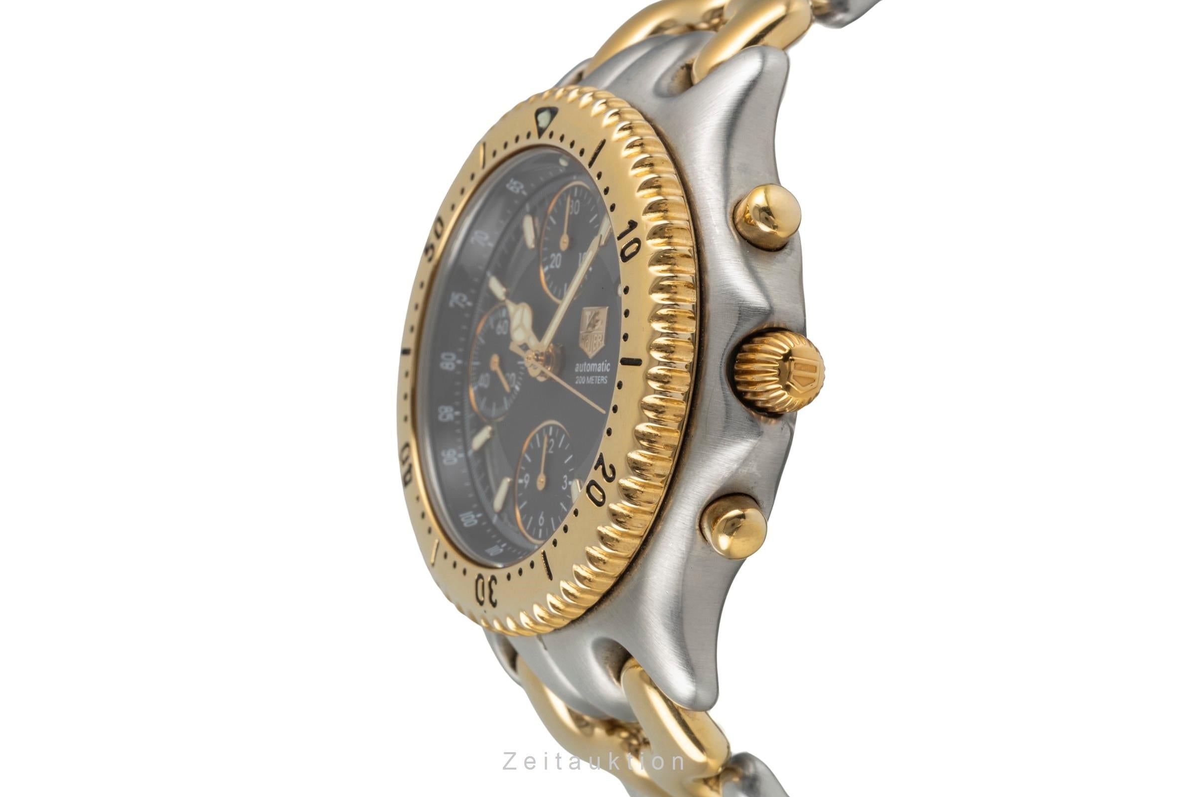 Tag Heuer Link chronograph gilt / steel automatic men's watch CG2121-R0  [2602950]