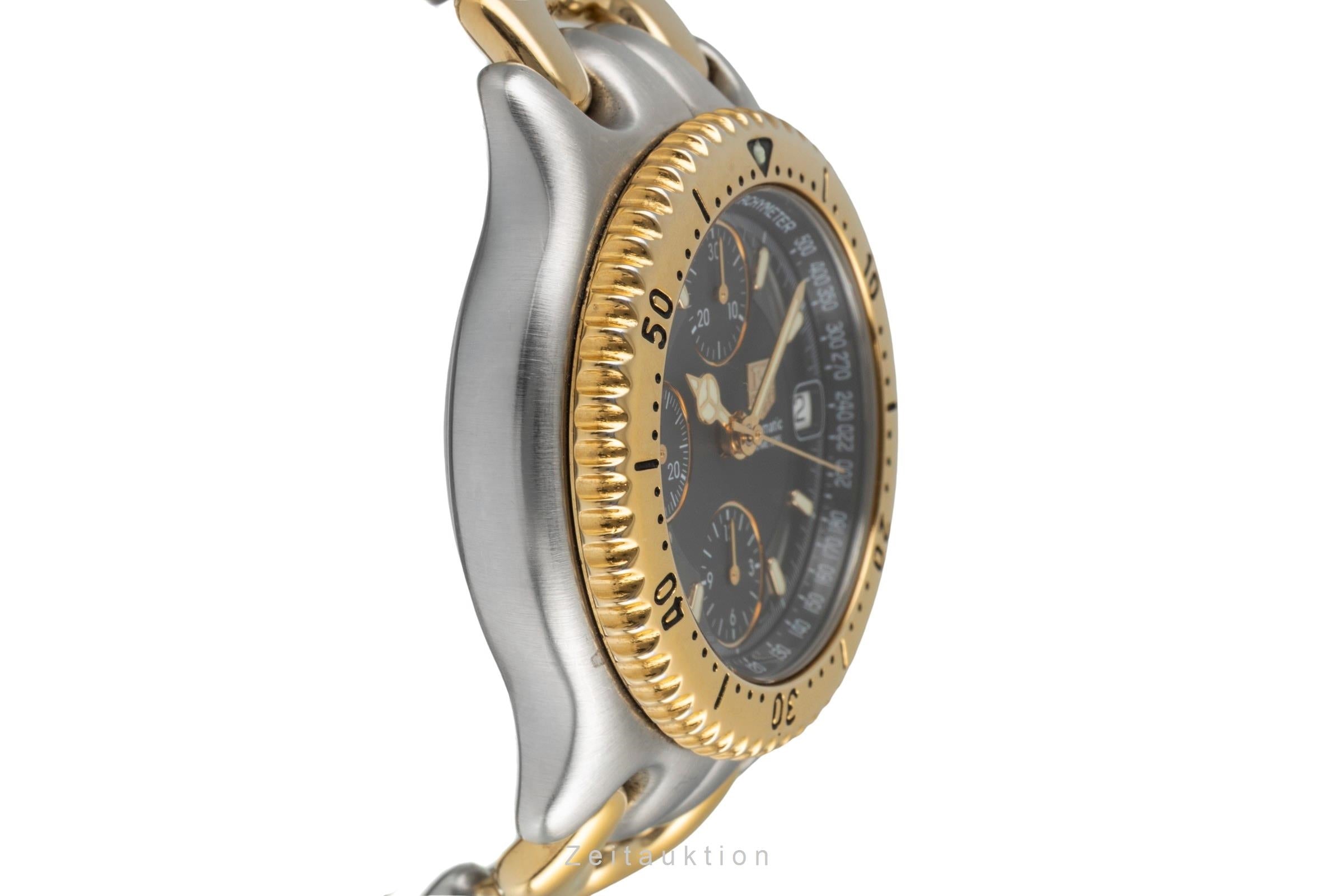 Tag Heuer Link chronograph gilt / steel automatic men's watch CG2121-R0  [2602950]