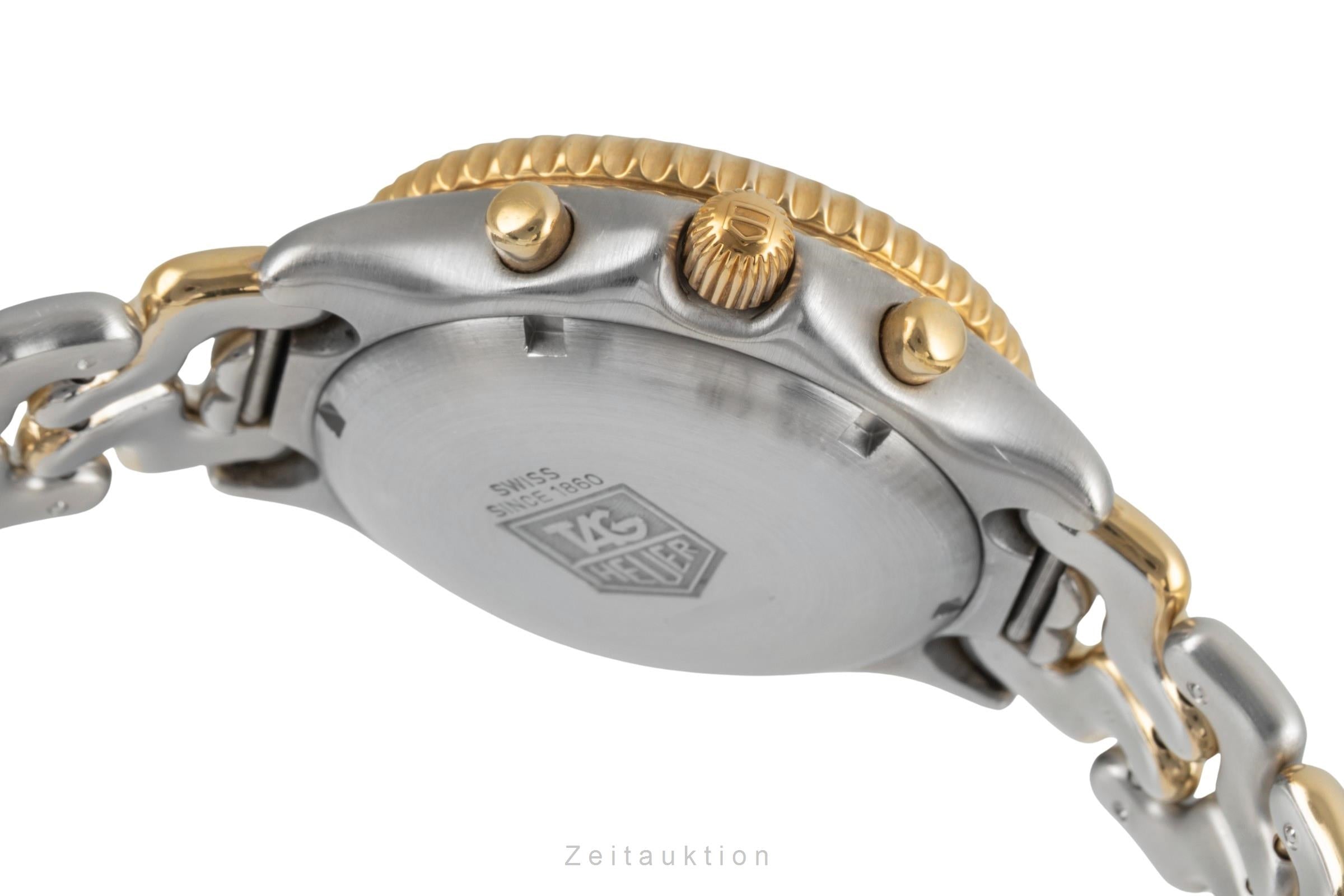 Tag Heuer Link chronograph gilt / steel automatic men's watch CG2121-R0  [2602950]