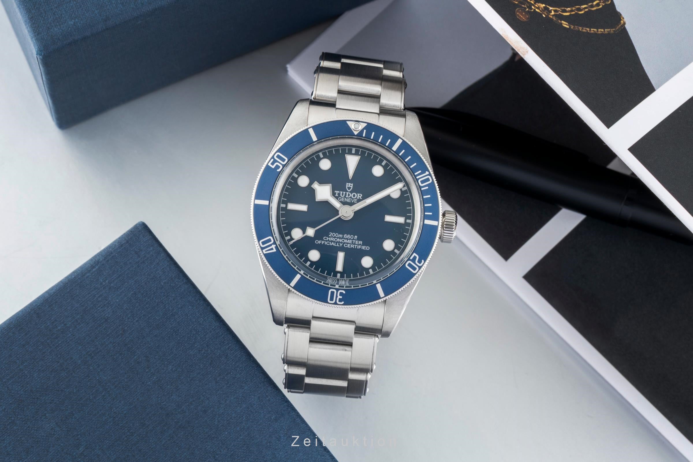 Tudor Black Bay steel automatic men's watch 79030B-0001  [2602951]