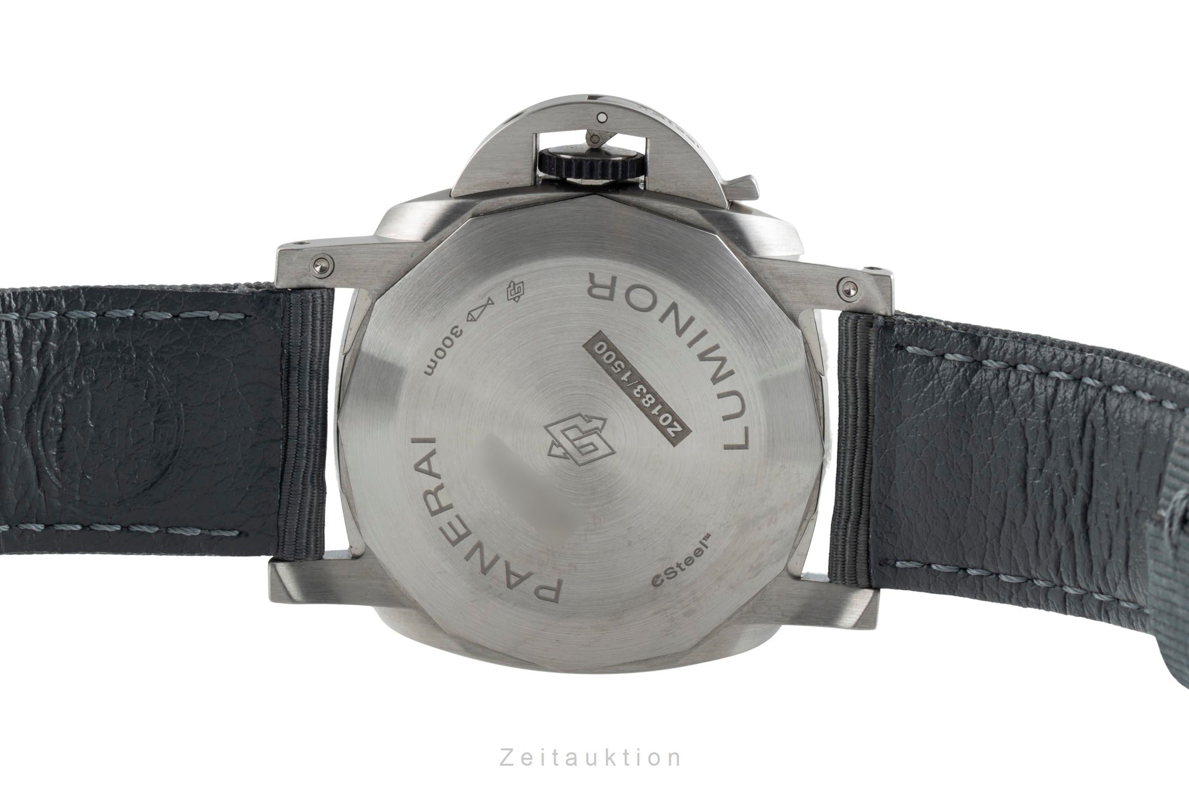 Panerai Luminor Marina acier automatique montre pour hommes PAM01358 LP: 9600EUR  [2602952]