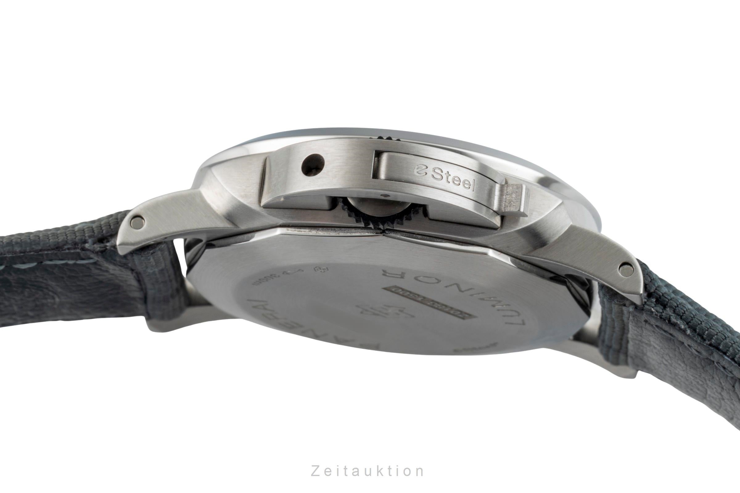Panerai Luminor Marina acier automatique montre pour hommes PAM01358 LP: 9600EUR  [2602952]