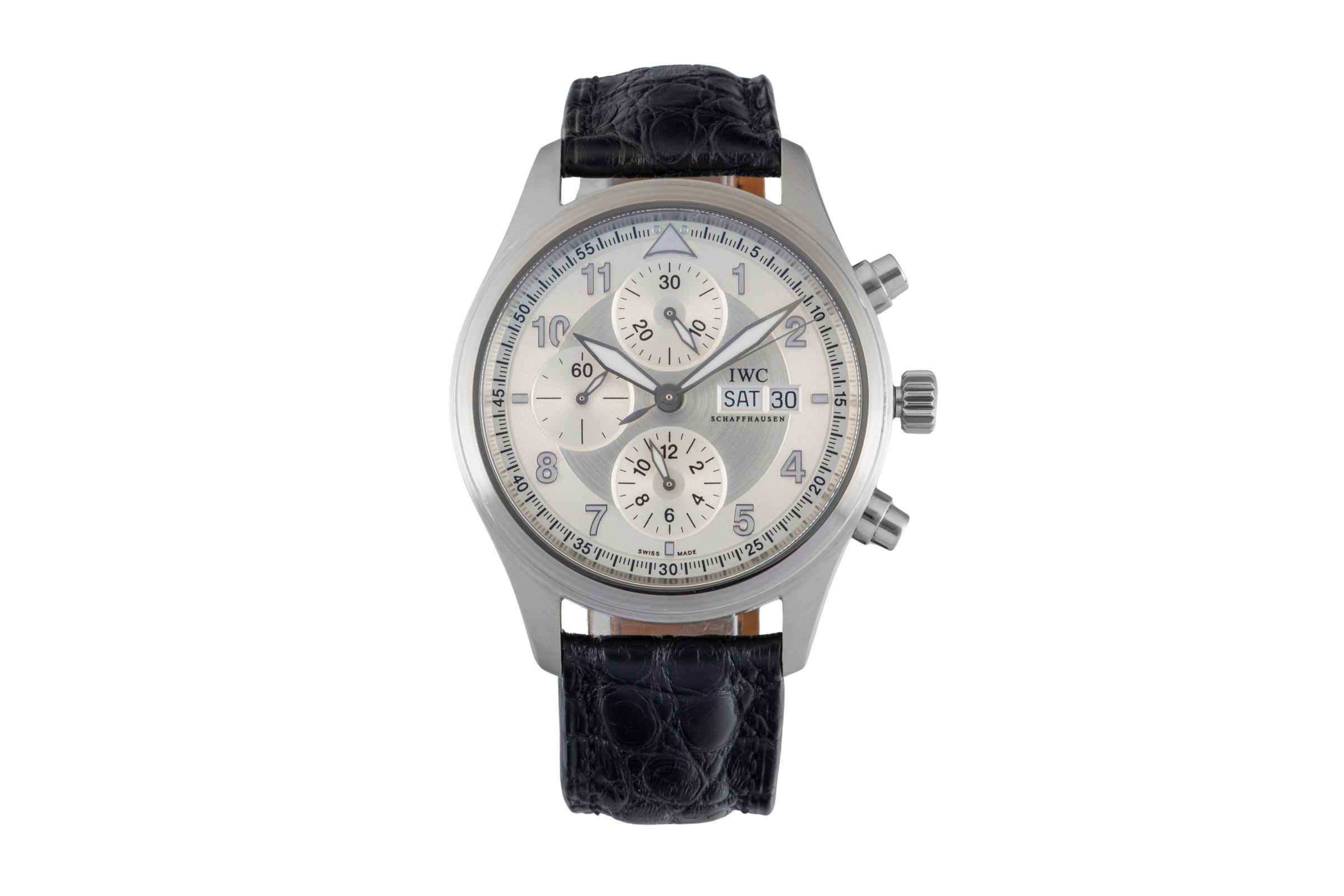 IWC Fliegerchronograph chronograph steel automatic men's watch IW371702  [2602953]