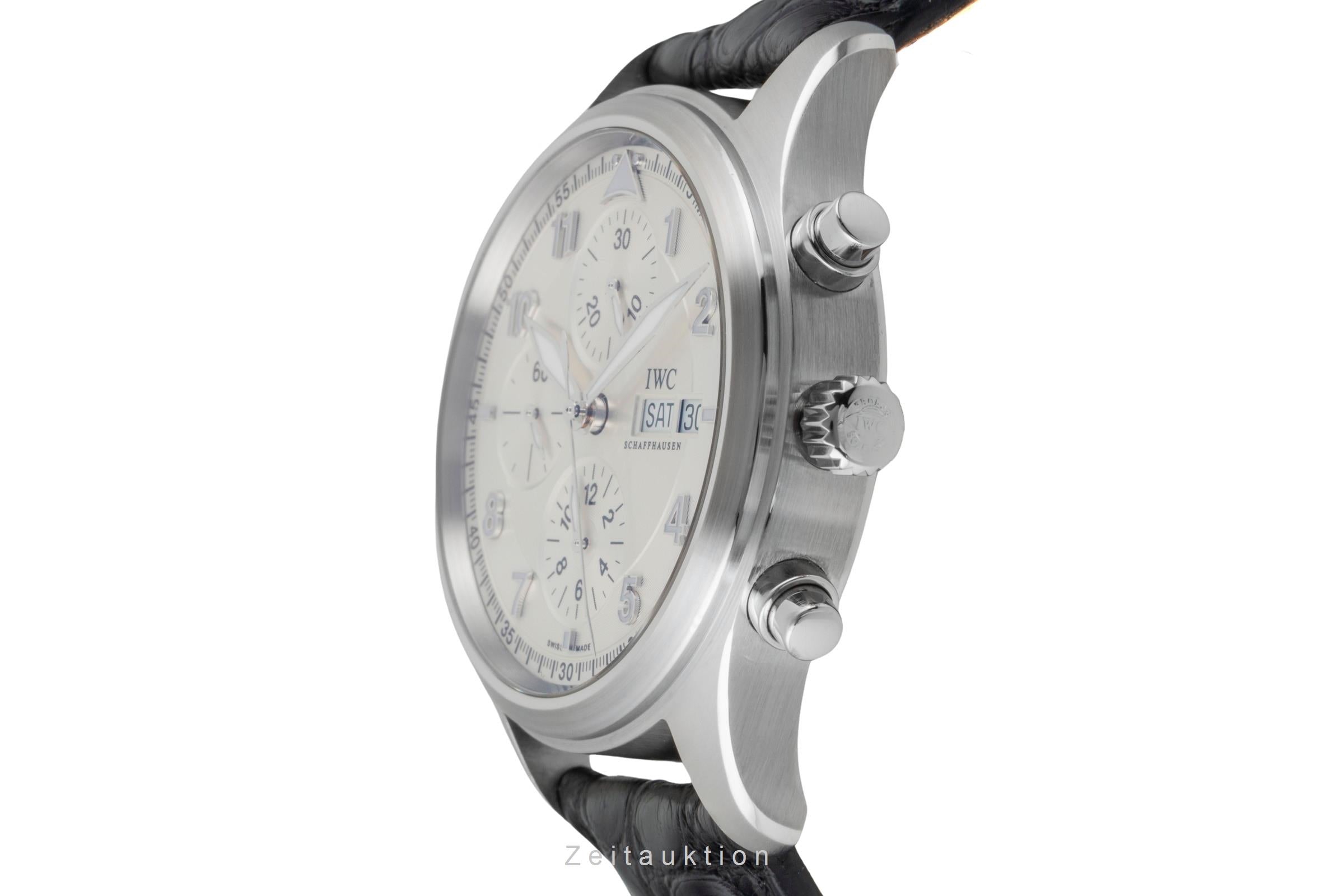 IWC Fliegerchronograph cronógrafo acero automático reloj para caballeros IW371702  [2602953]