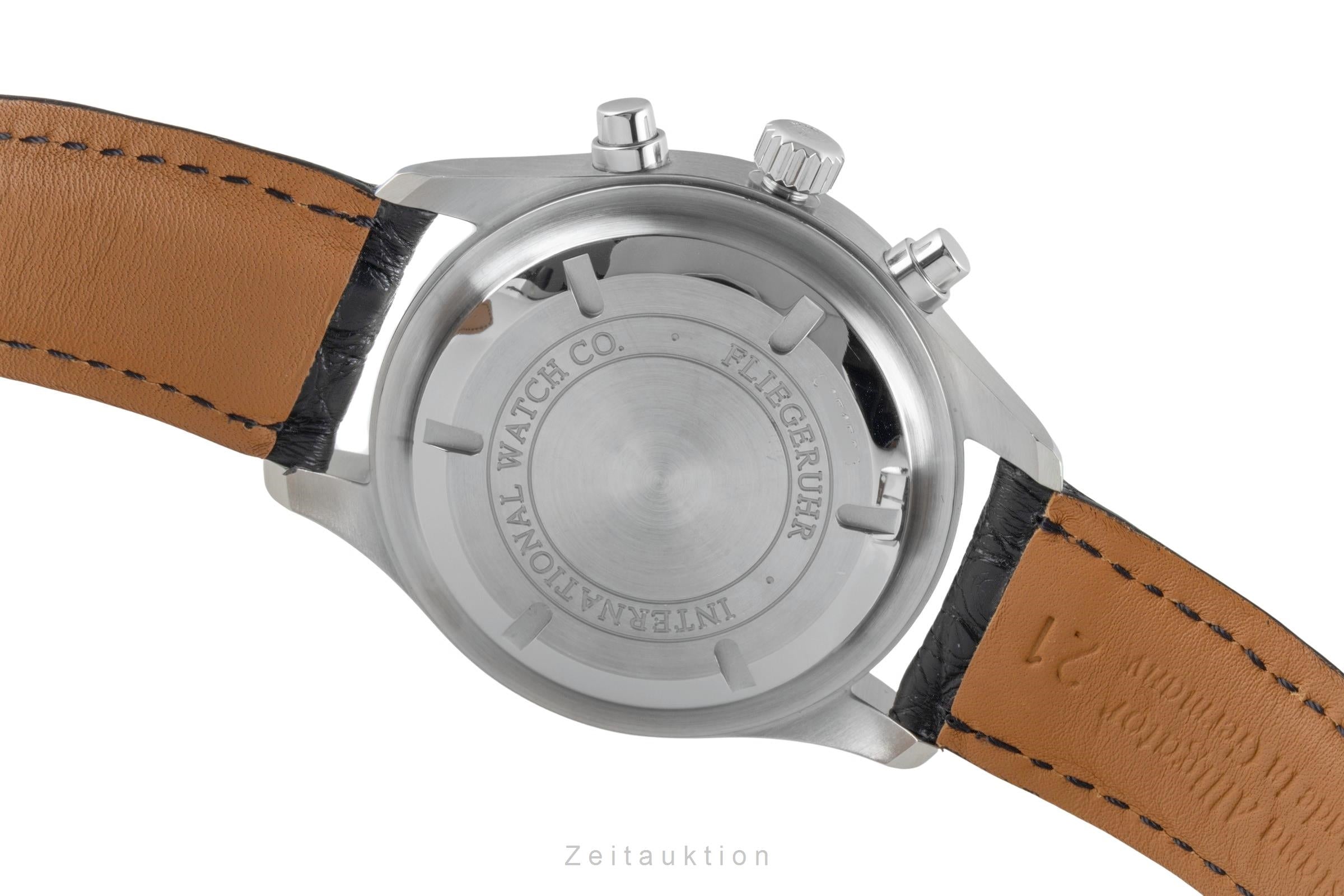 IWC Fliegerchronograph cronógrafo acero automático reloj para caballeros IW371702  [2602953]