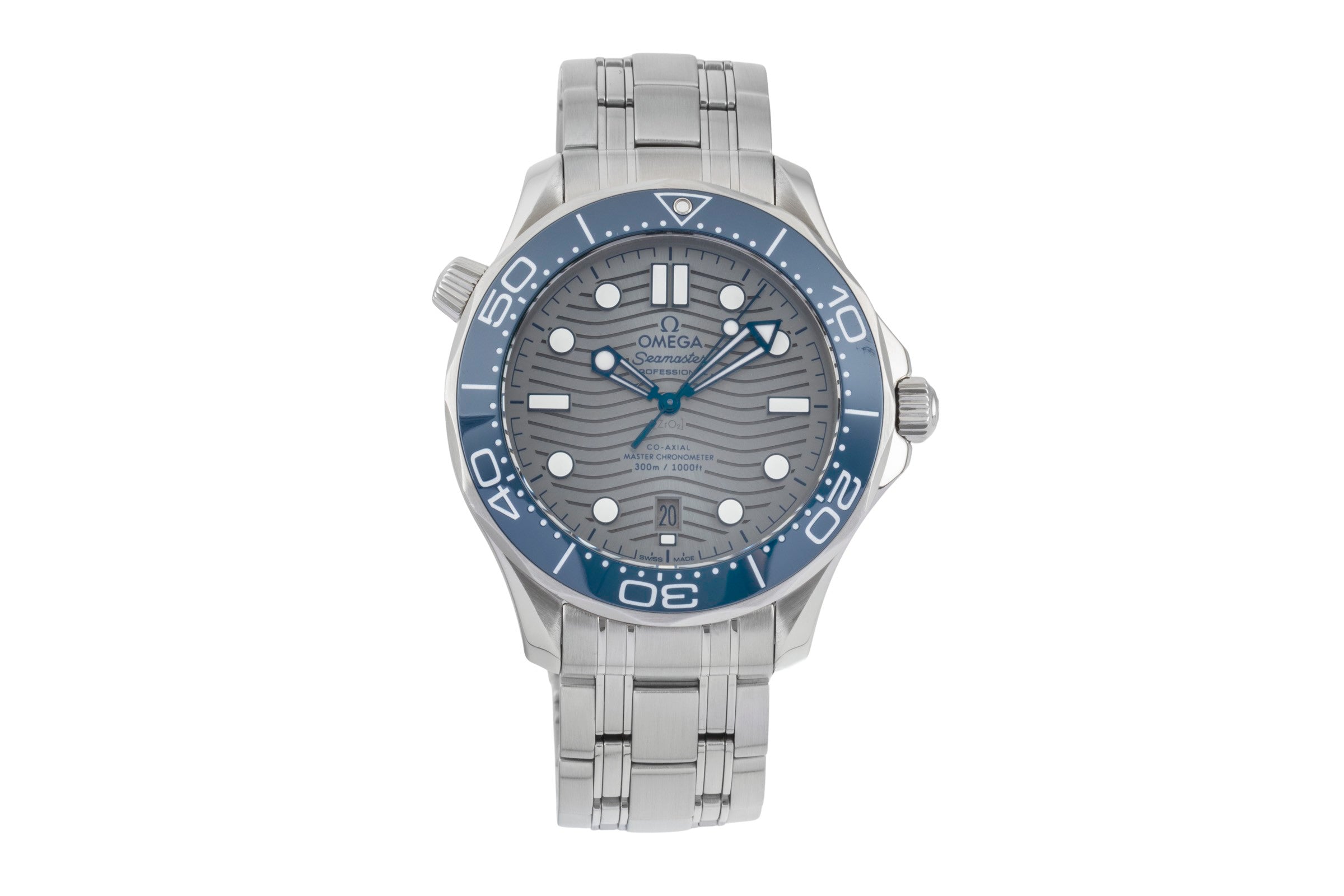 Omega Seamaster acero automático reloj para caballeros 210.30.42.20.06.001 LP: 6500EUR  [2602955]