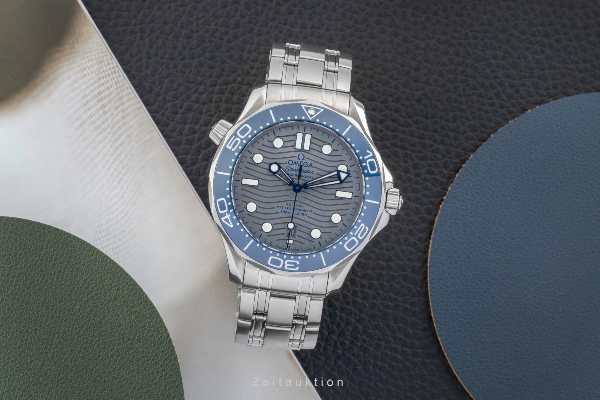 Omega Seamaster acero automático reloj para caballeros 210.30.42.20.06.001 LP: 6500EUR  [2602955]