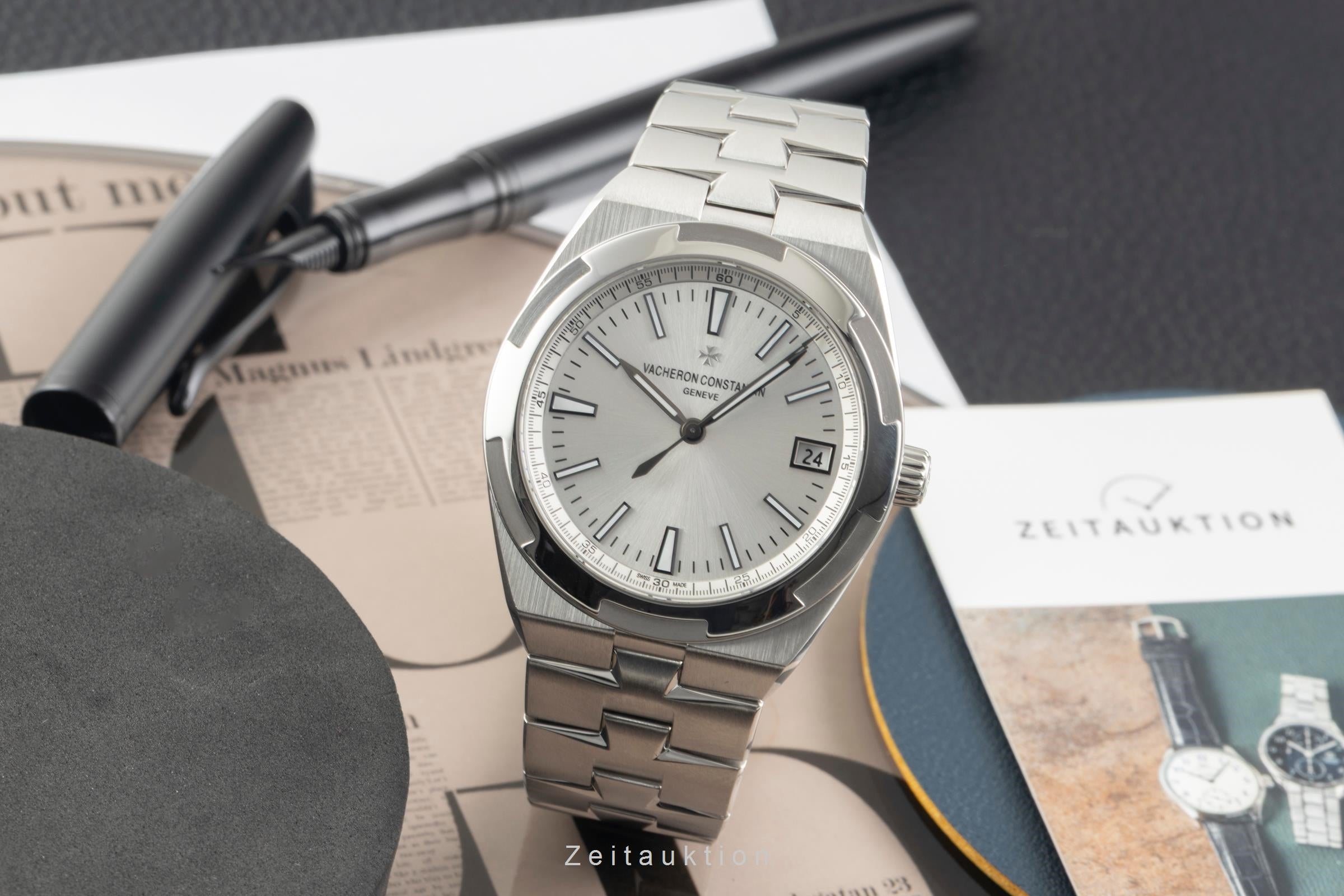 Vacheron & Constantin Overseas acier automatique montre pour hommes 4500V/110A-B126 LP: 27900EUR  [2602956]