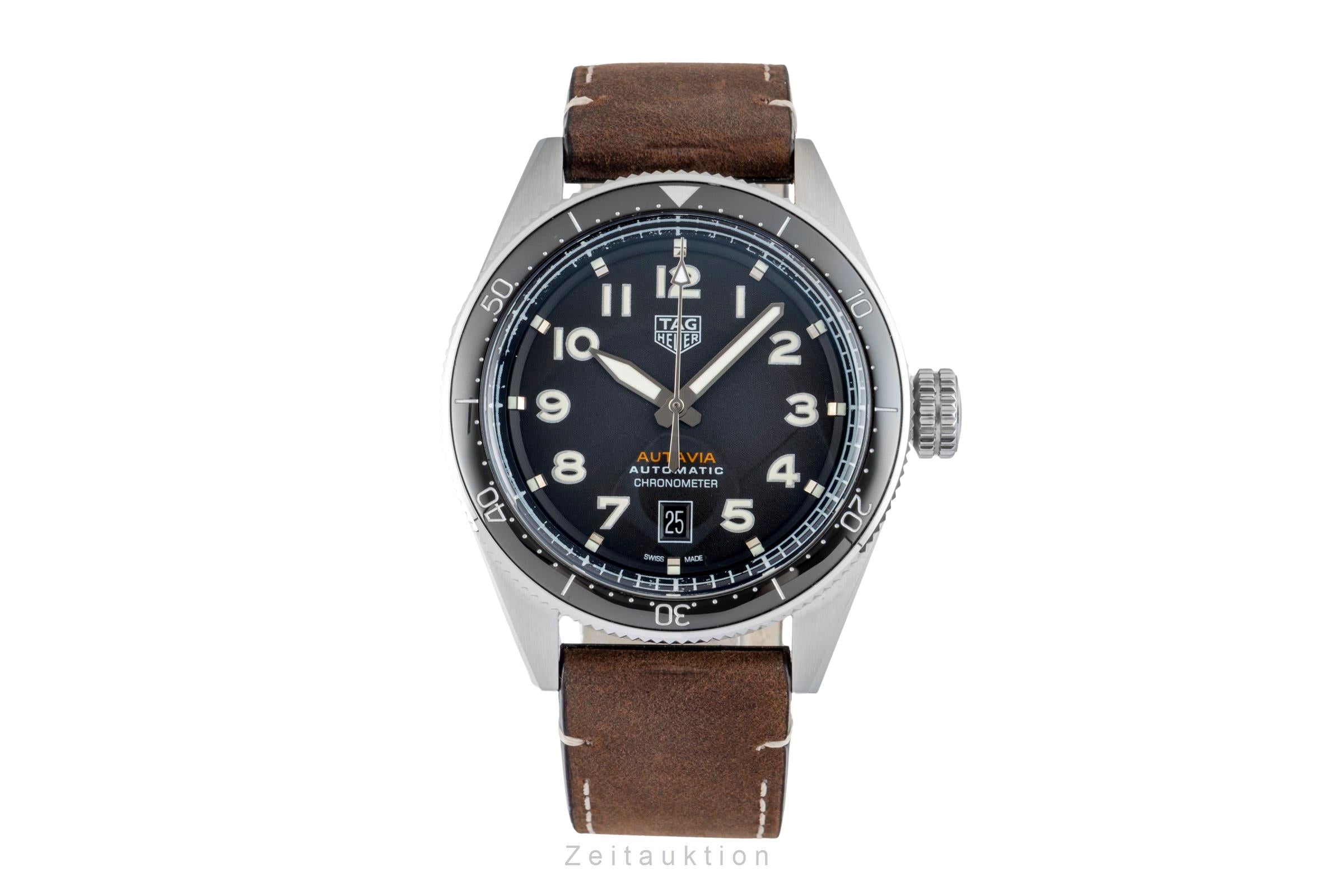 Tag Heuer Autavia acier automatique montre pour hommes WBE5114.FC8266  [2602958]