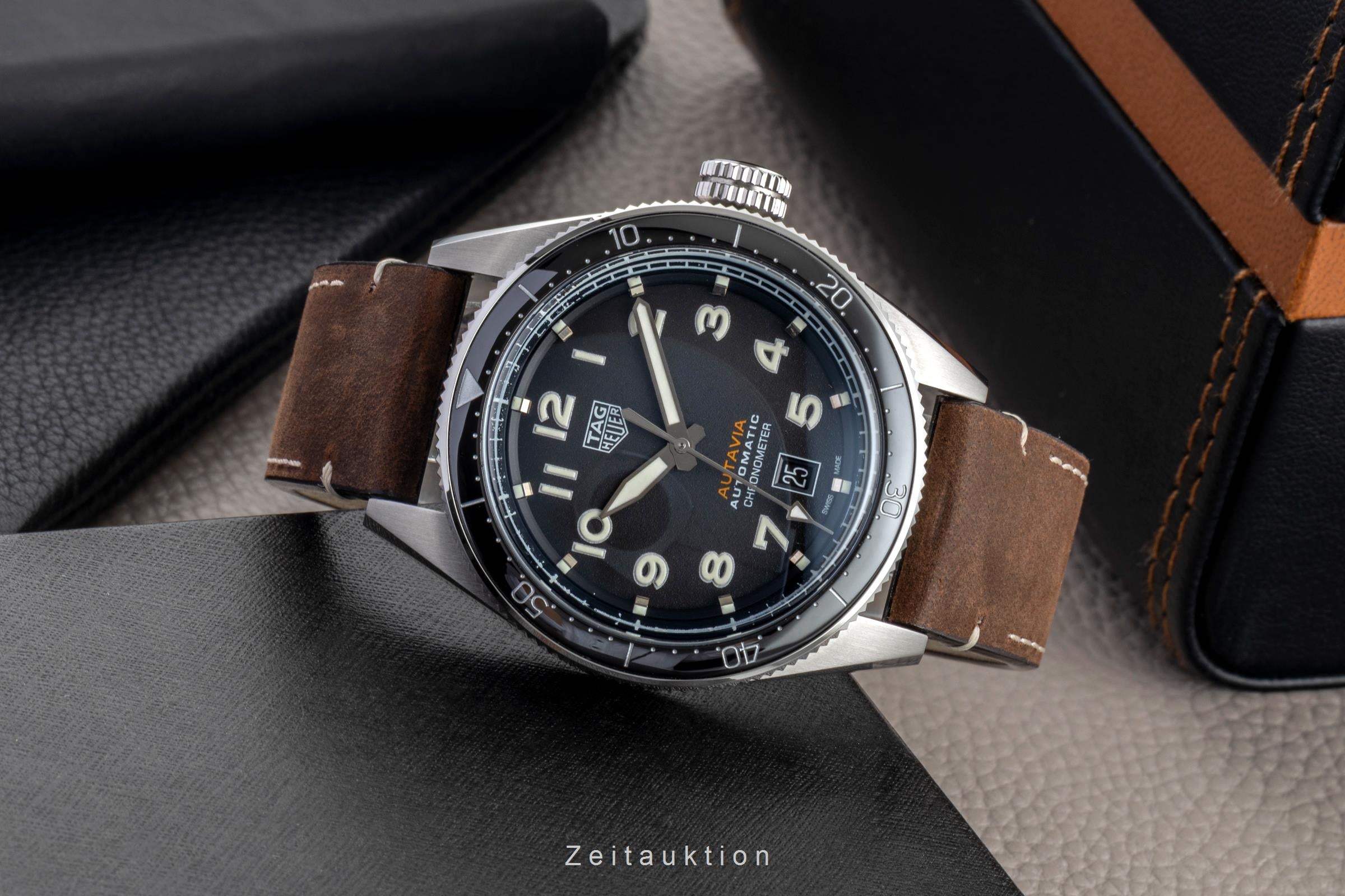 Tag Heuer Autavia acier automatique montre pour hommes WBE5114.FC8266  [2602958]