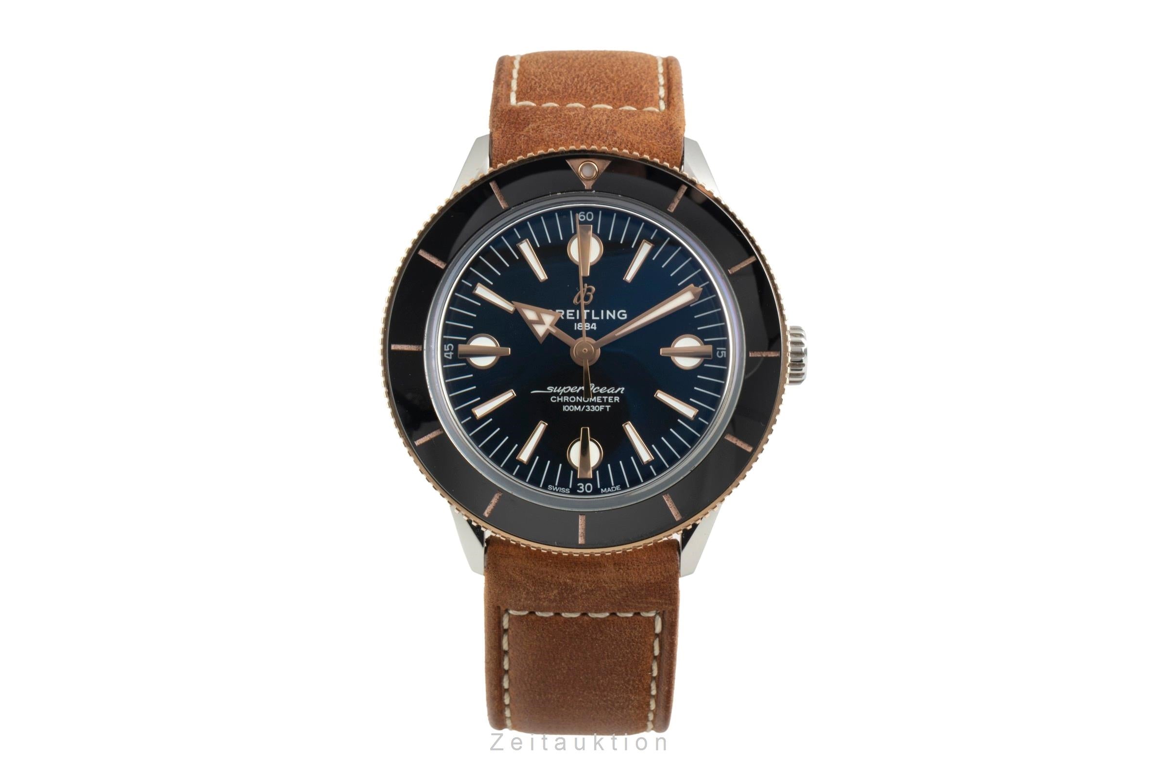 Breitling Superocean Heritage 57 Stahl / Gold Automatik Ref. U10370121B1X1 B&P [2602960]