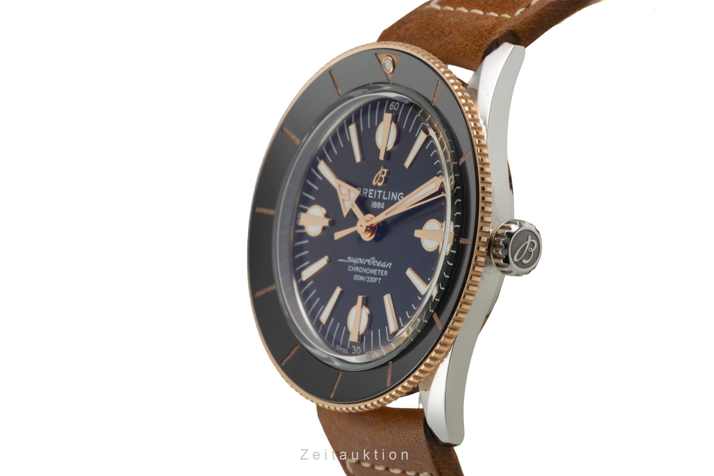 Breitling Superocean Heritage 57 Stahl / Gold Automatik Ref. U10370121B1X1 B&P [2602960]