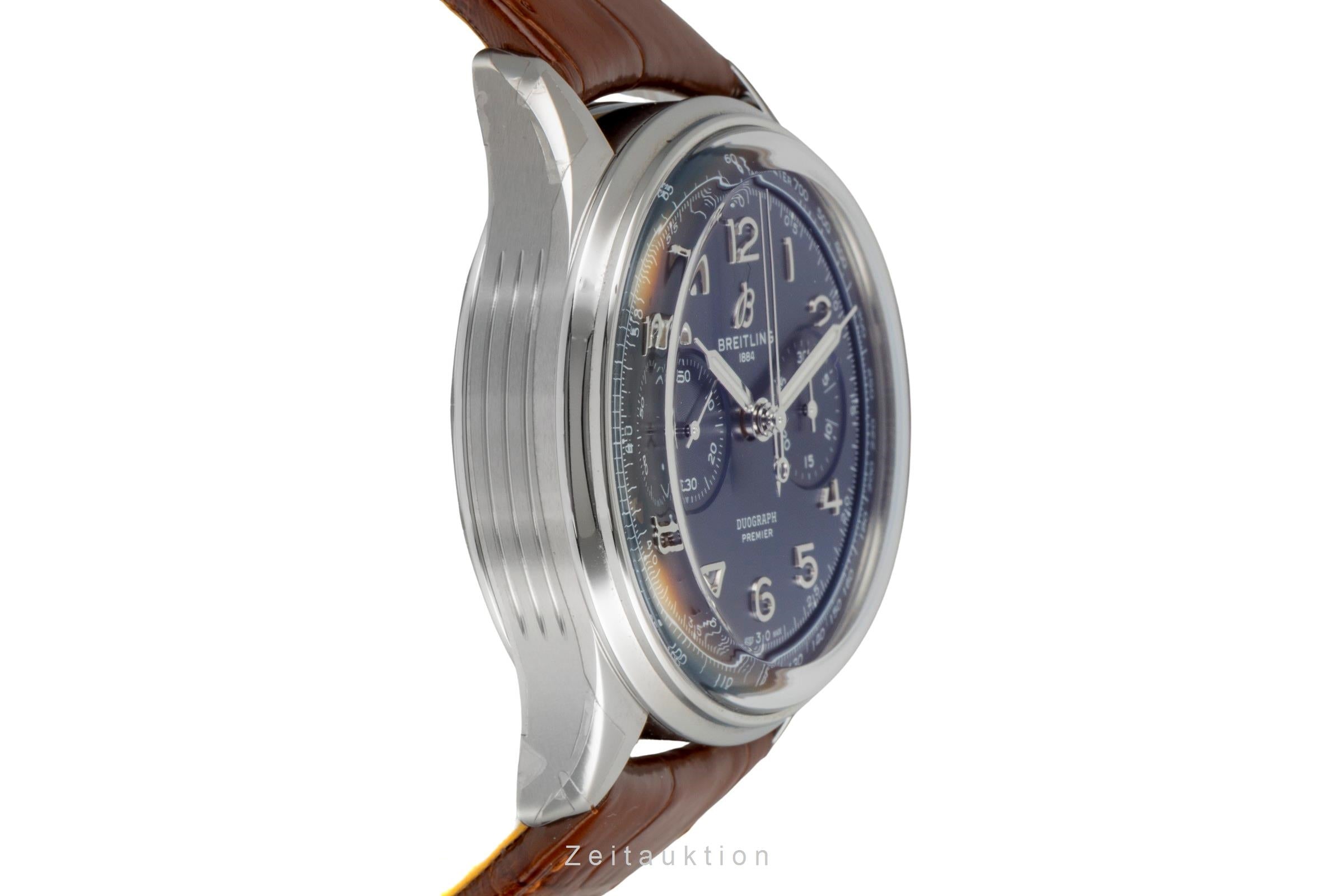 Breitling Premier B15 Duograph 42 Handaufzug Ref. AB1510171C1P1 B&P NP: 11650 € [2602962]