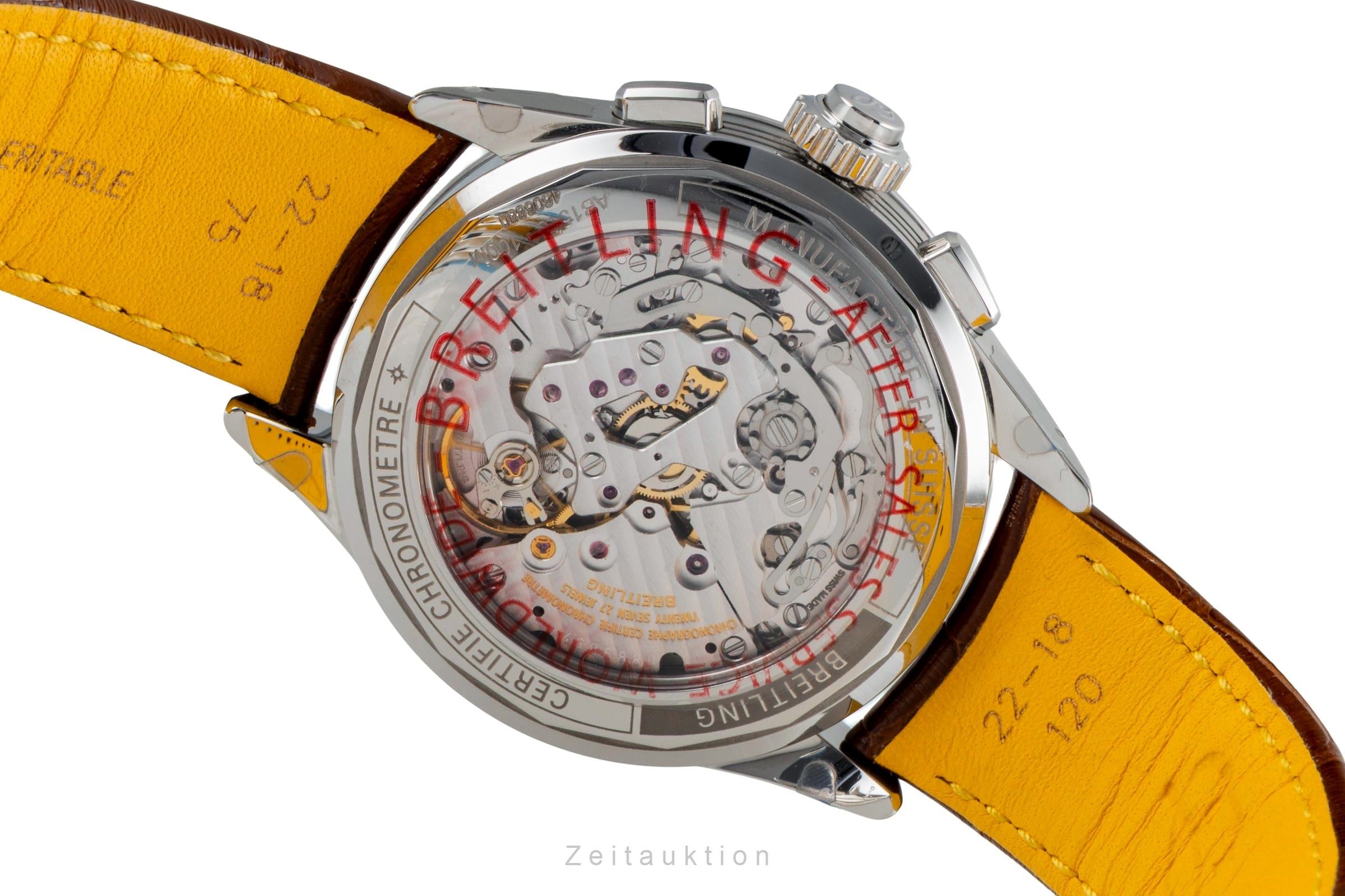 Breitling Premier B15 Duograph 42 Handaufzug Ref. AB1510171C1P1 B&P NP: 11650 € [2602962]