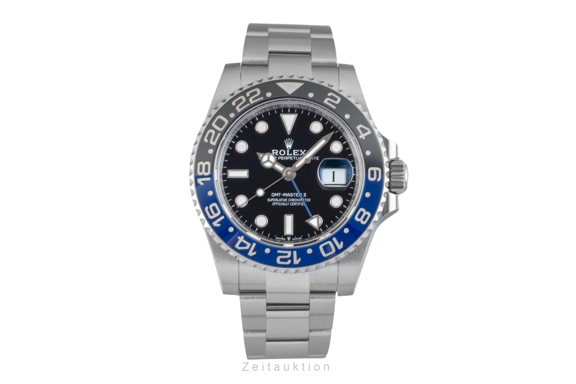 Rolex GMT-Master II acier automatique montre pour hommes 126710BLNR  [2602963]
