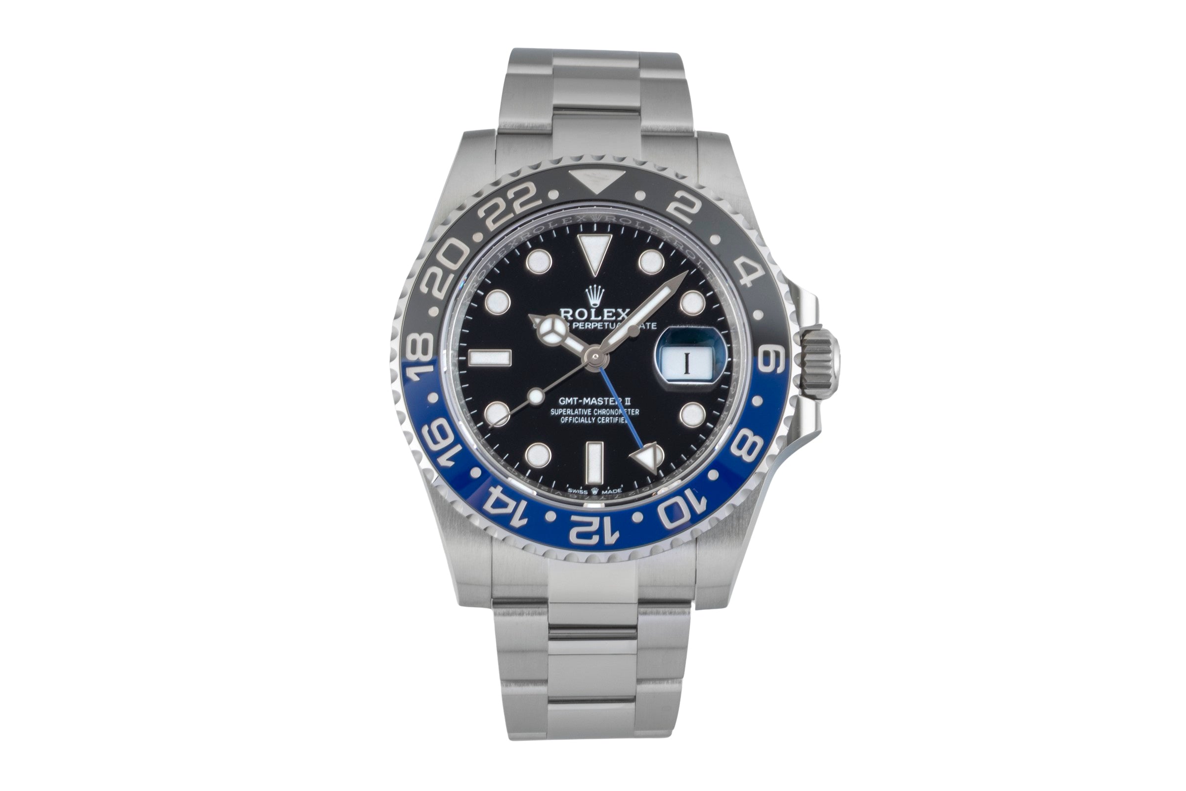 Rolex GMT-Master II "Batman" Stahl Automatik Herrenuhr Ref. 126710BLNR B&P 2025 [2602963]