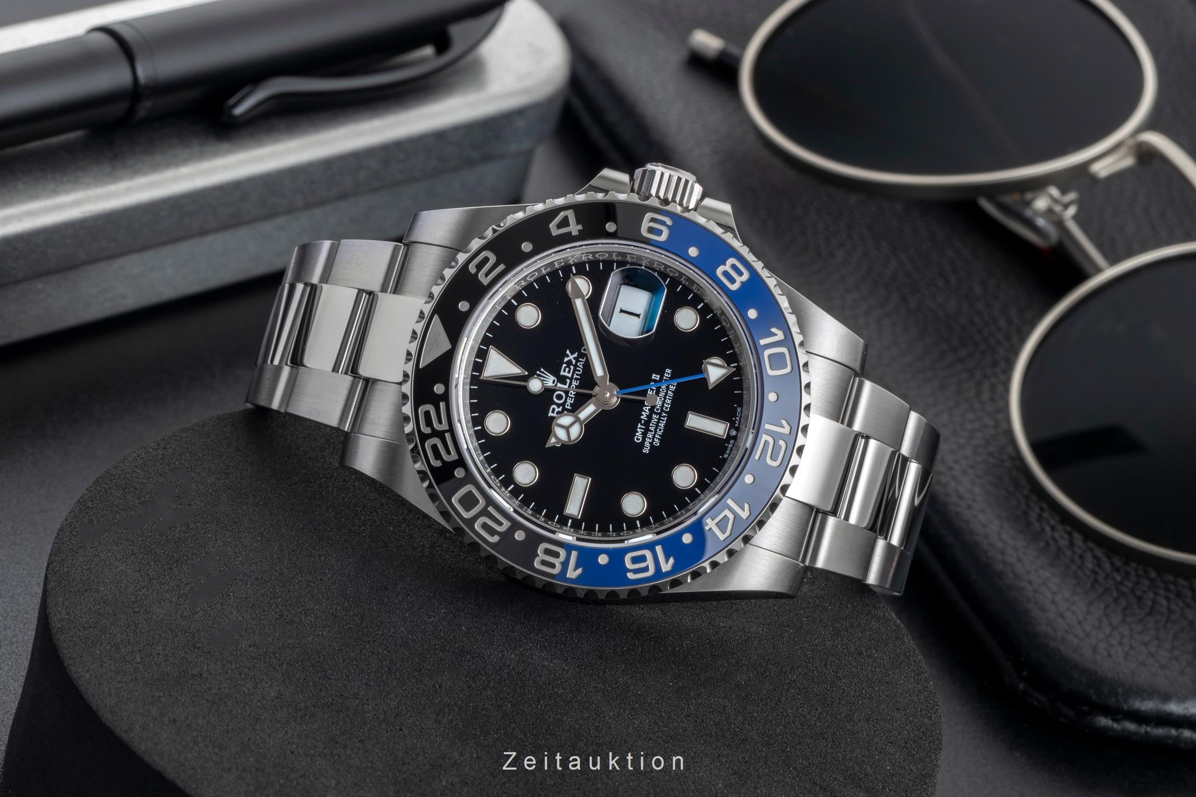 Rolex GMT-Master II acier automatique montre pour hommes 126710BLNR  [2602963]