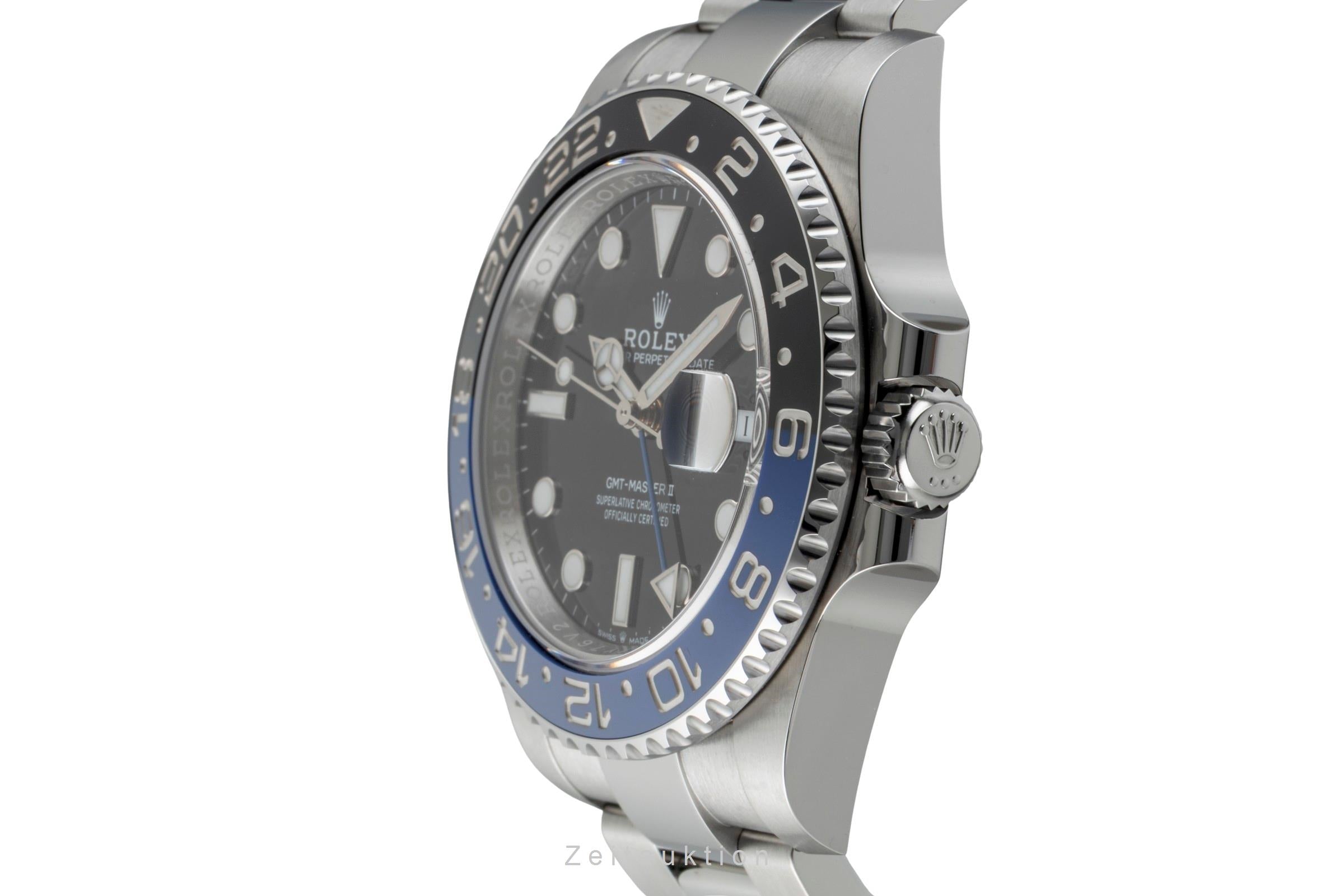 Rolex GMT-Master II acier automatique montre pour hommes 126710BLNR  [2602963]