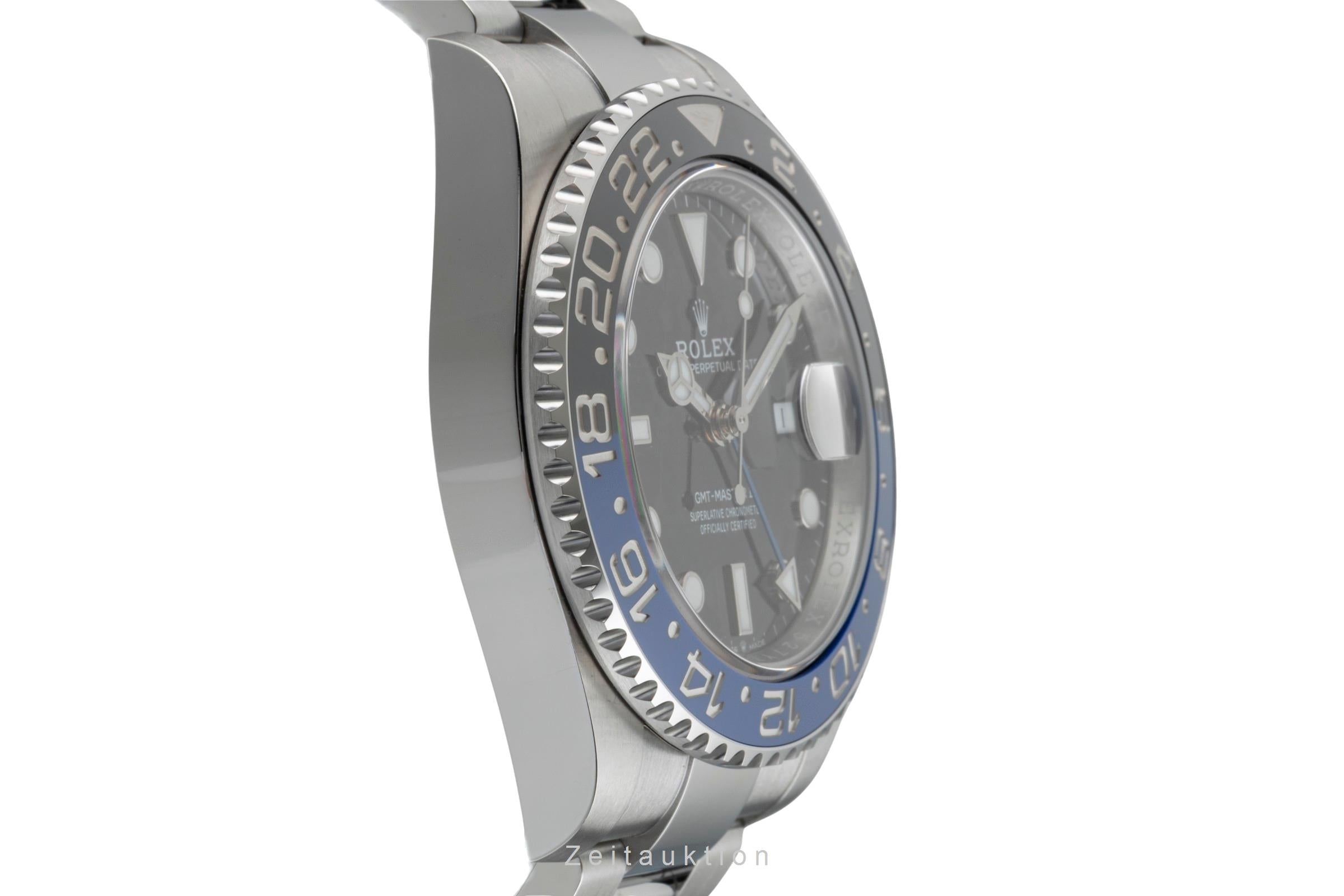 Rolex GMT-Master II acier automatique montre pour hommes 126710BLNR  [2602963]