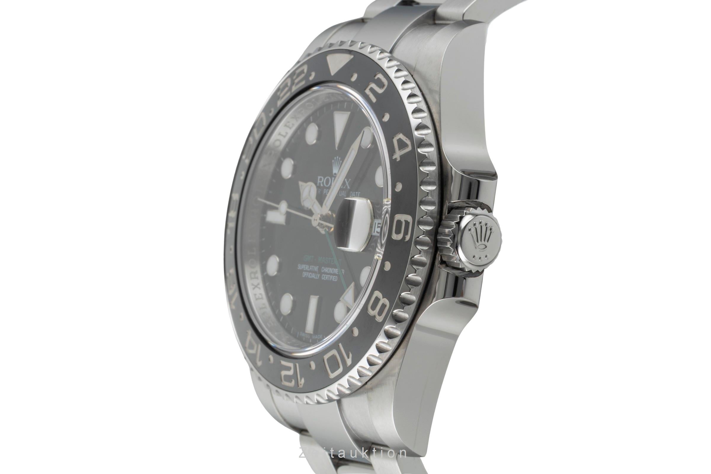 Rolex GMT-Master II steel automatic men's watch 116710LN  [2602964]