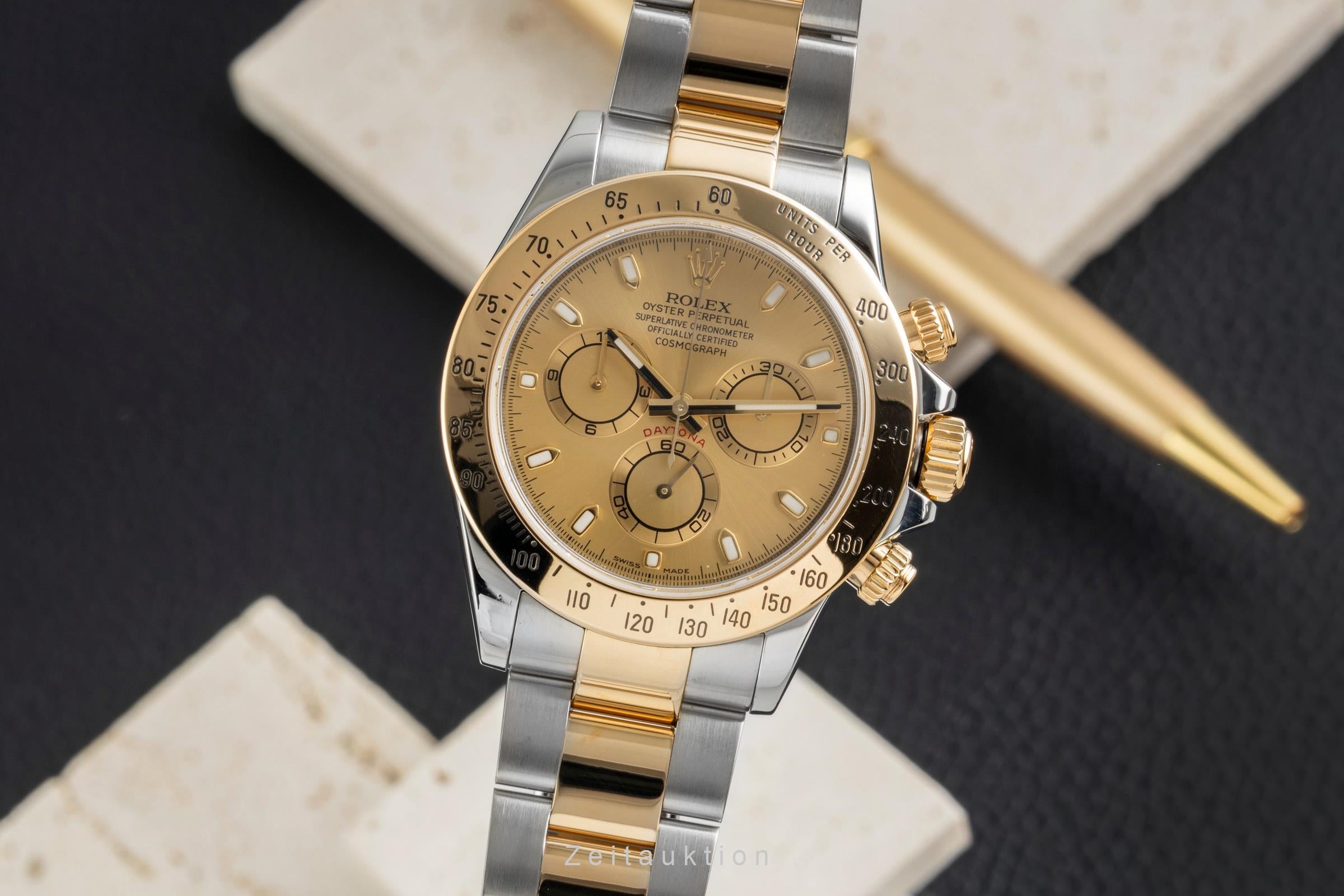 Rolex Daytona chronograph steel / gold automatic men's watch 116523  [2602965]
